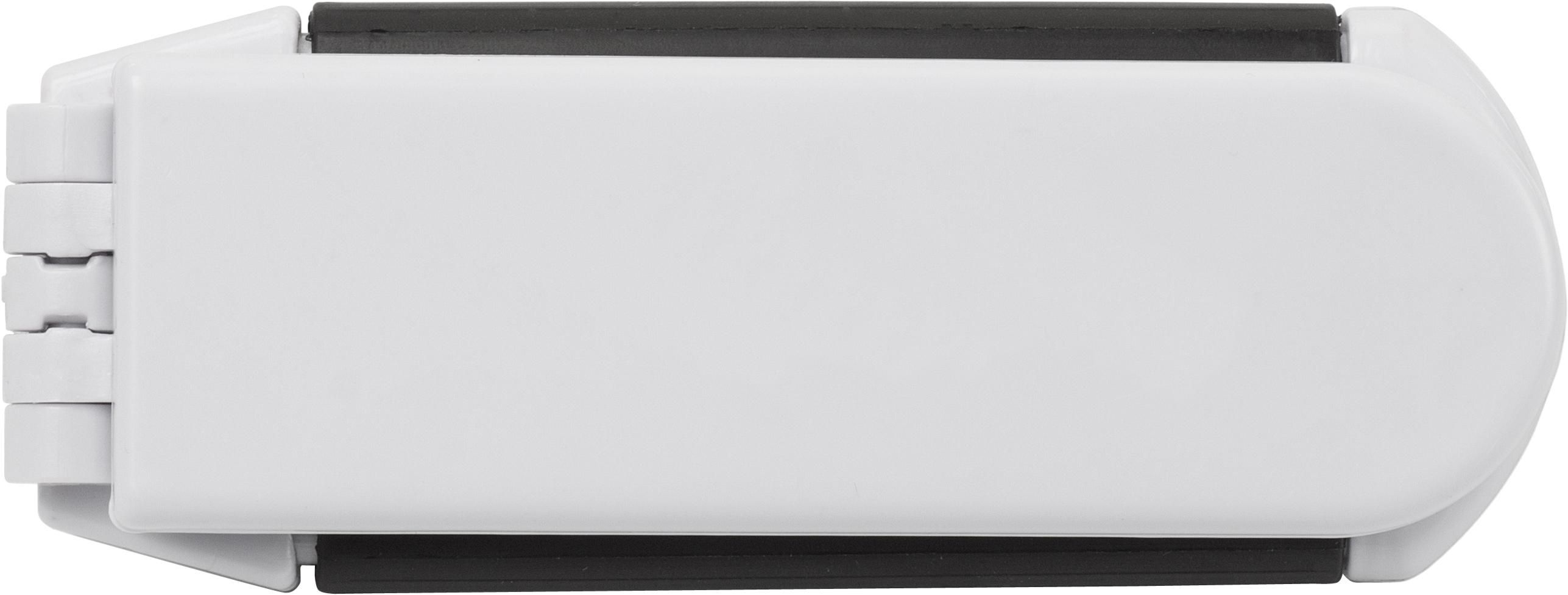 Hair brush Meghan – With mirror, white