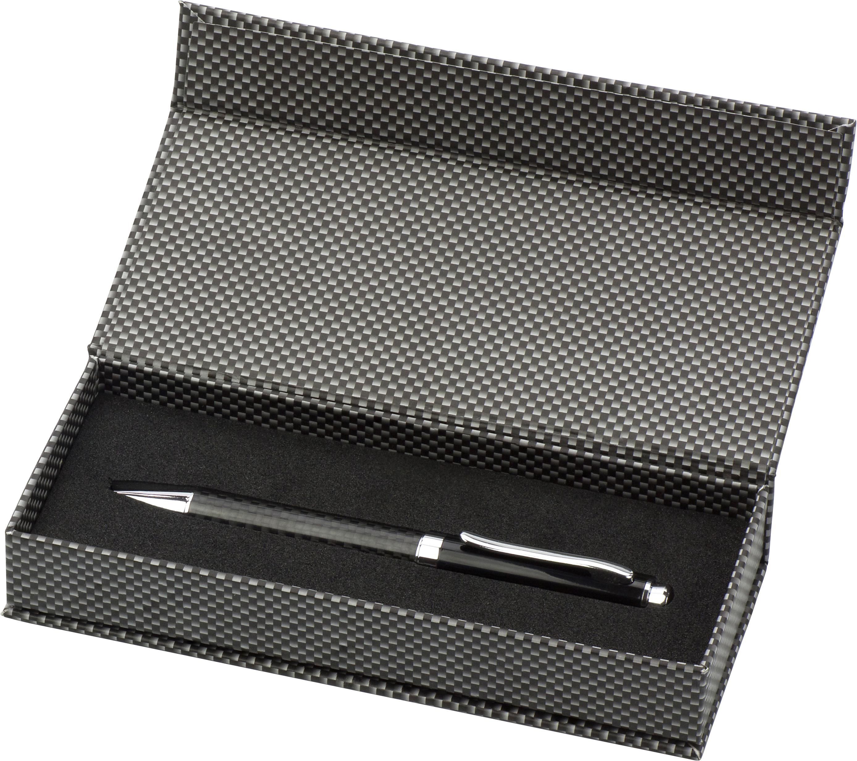Ballpen Lindsey – Carbon fiber, black