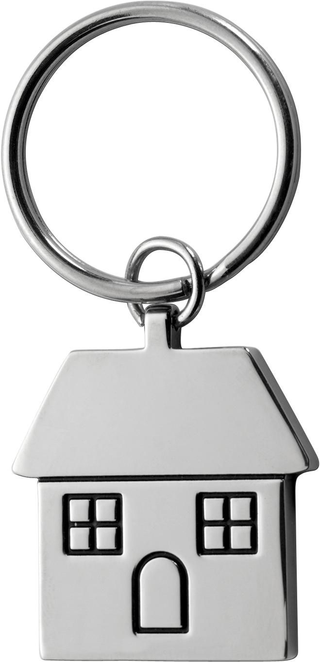 Schlüsselanhänger Rayan – Zink, silber
