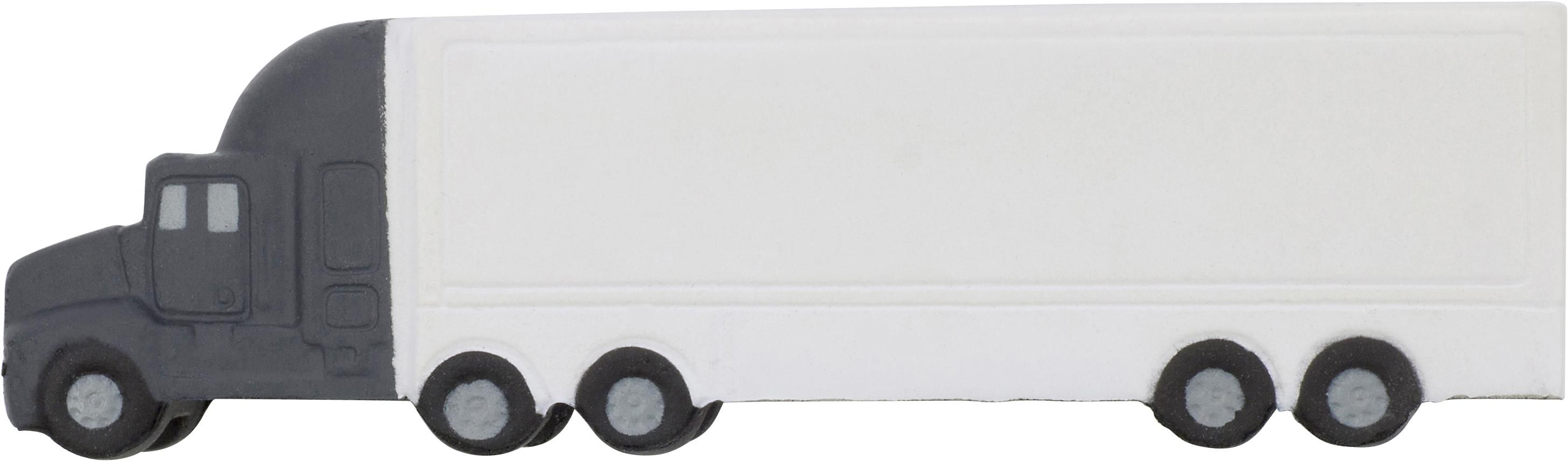Camion anti-stress Irene – Mousse souple, blanc