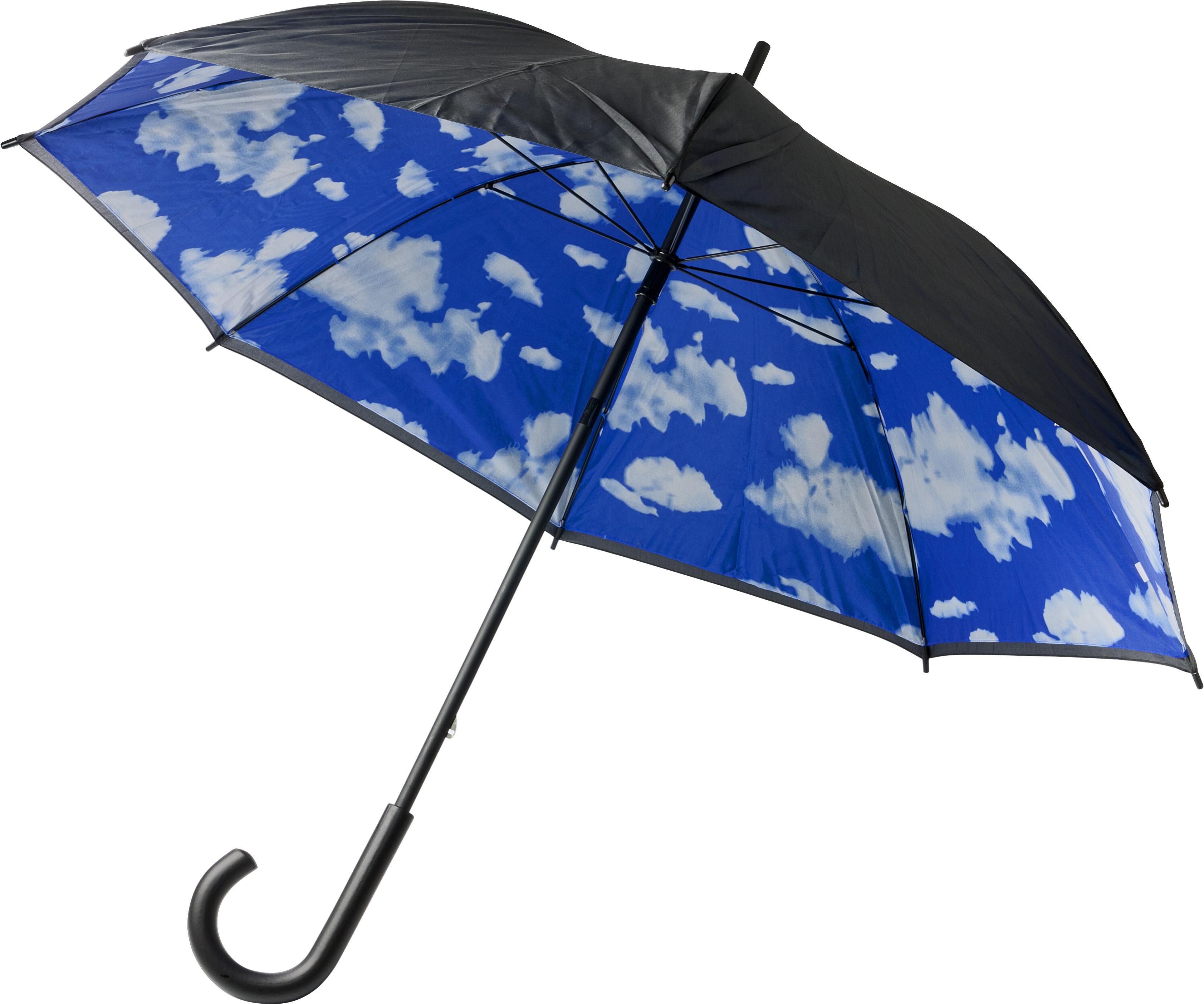 Parapluie Ronnie – Nylon, bleu clair