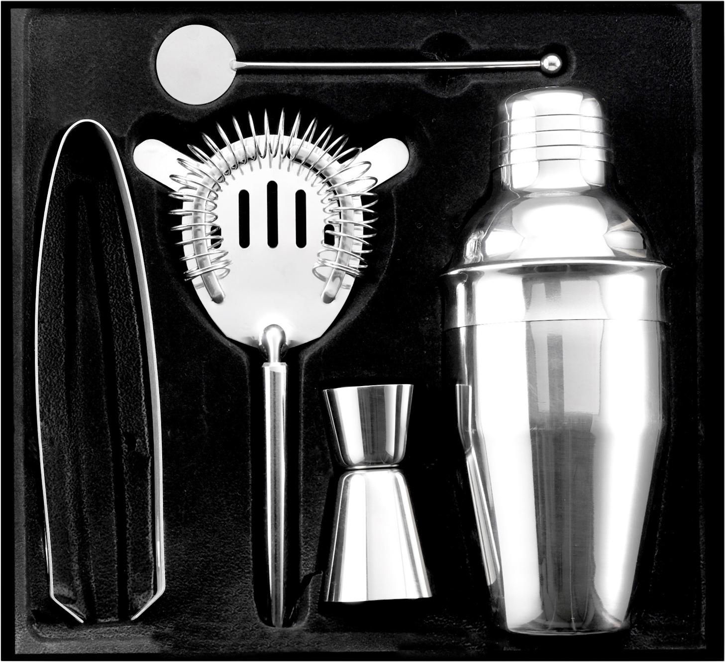 Cocktailset Natalina – 5-teilig, silber
