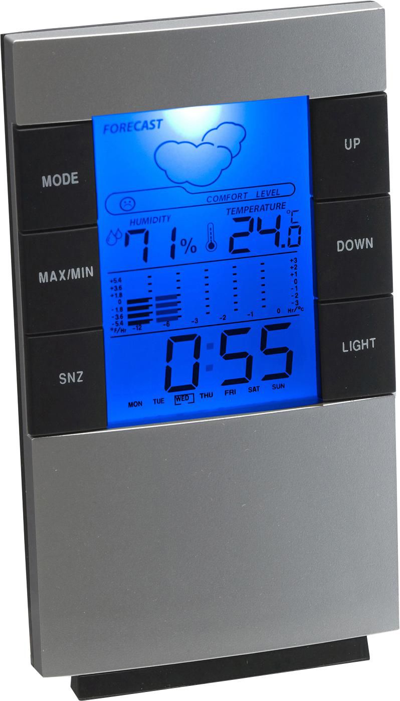 Weather station Griffin – Plastic – Multifunction, silver