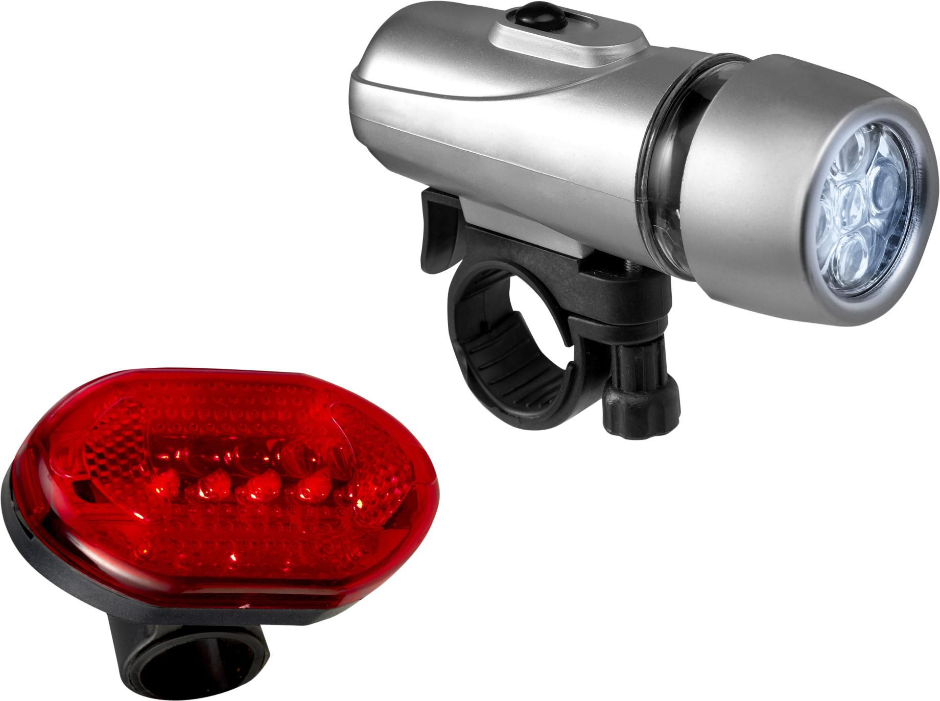 Fahrradlichter Jordy – Set – LED, custom/multicolor