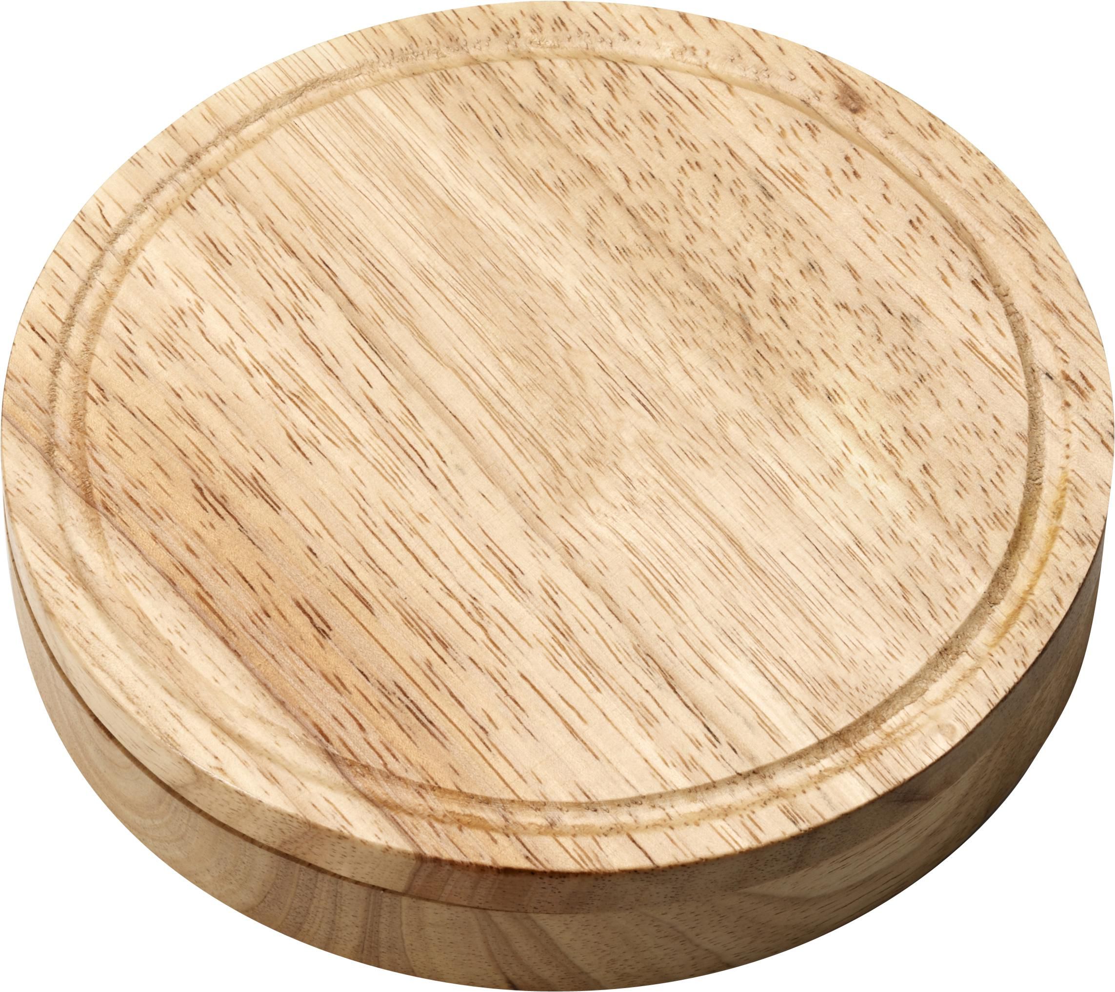 Set à fromage Bellamy – 4 pcs, brun