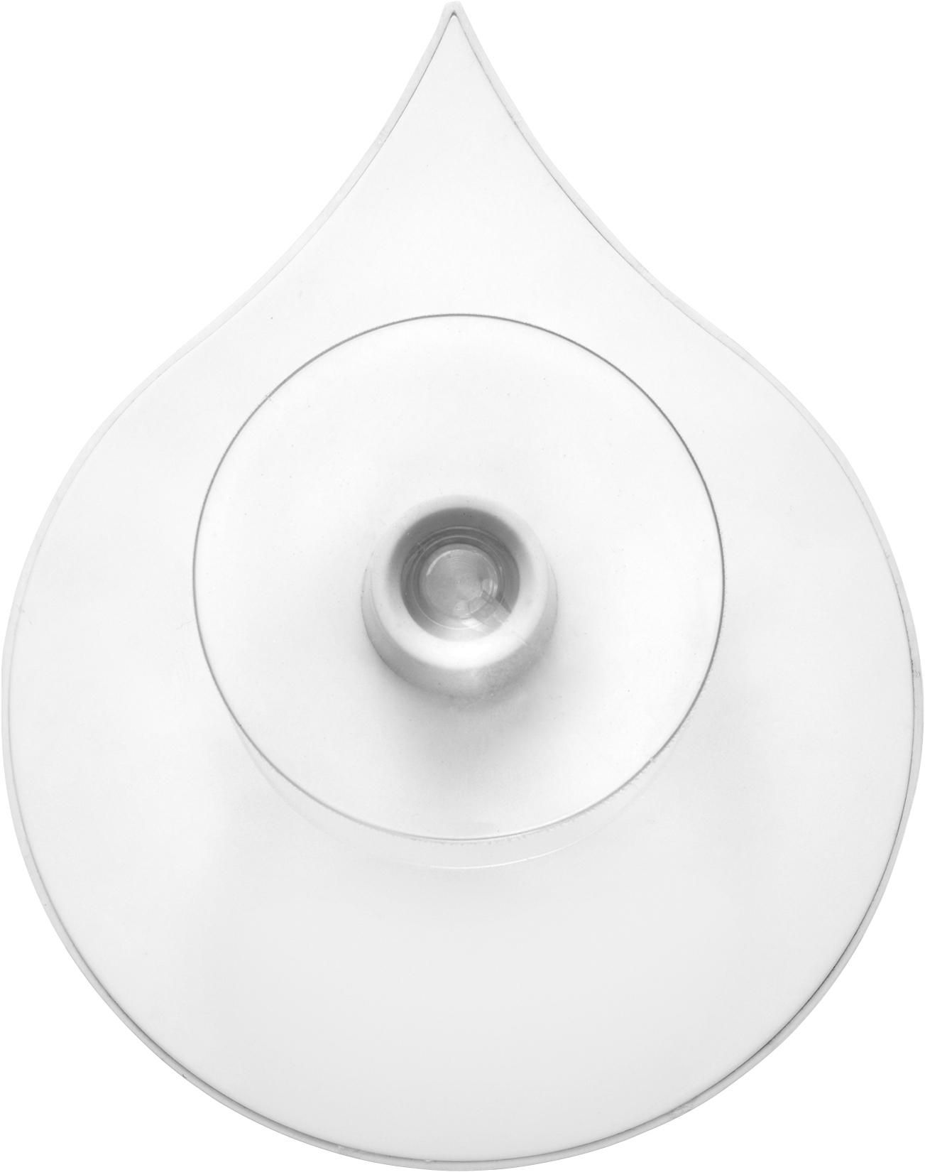 Minuterie de douche Alaya – Forme goutte – Sablier, blanc