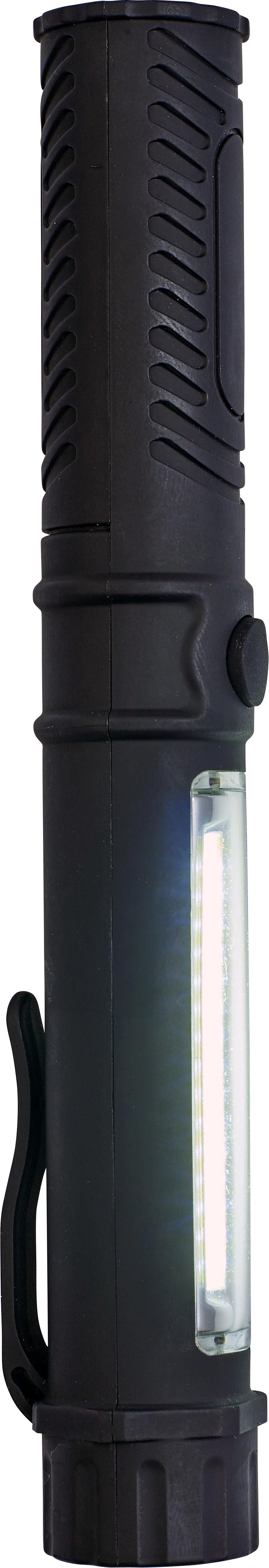 Arbeitsleuchte Dimitri – Kunststoff – LED 60 lm und COB, schwarz