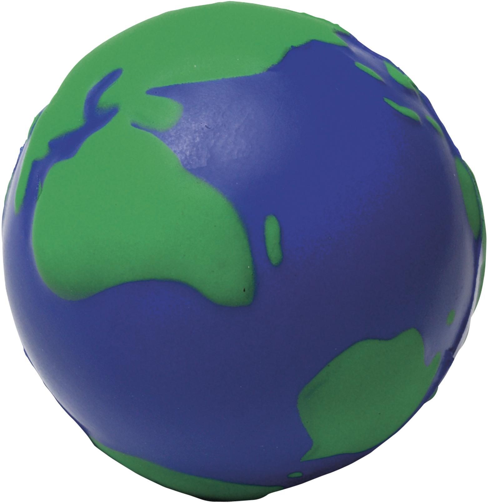 Stress ball Aila – Globe, blue