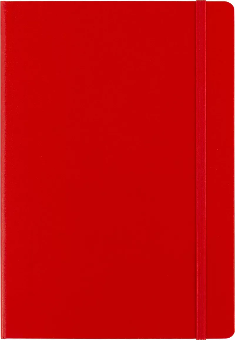 Carnet Chanelle – A5 – Ligné, rouge