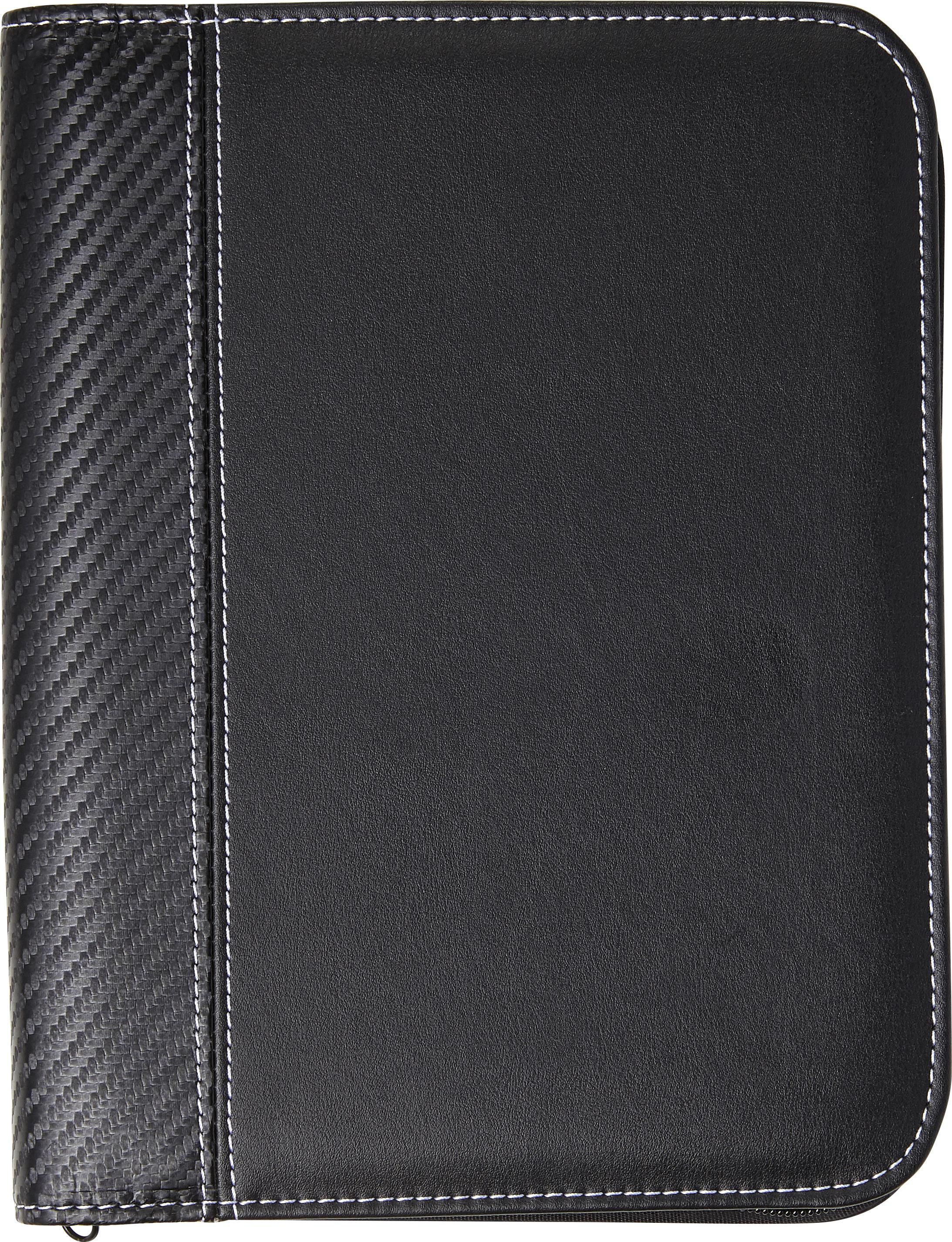 Writing folder Therese – A5 – Padded, black