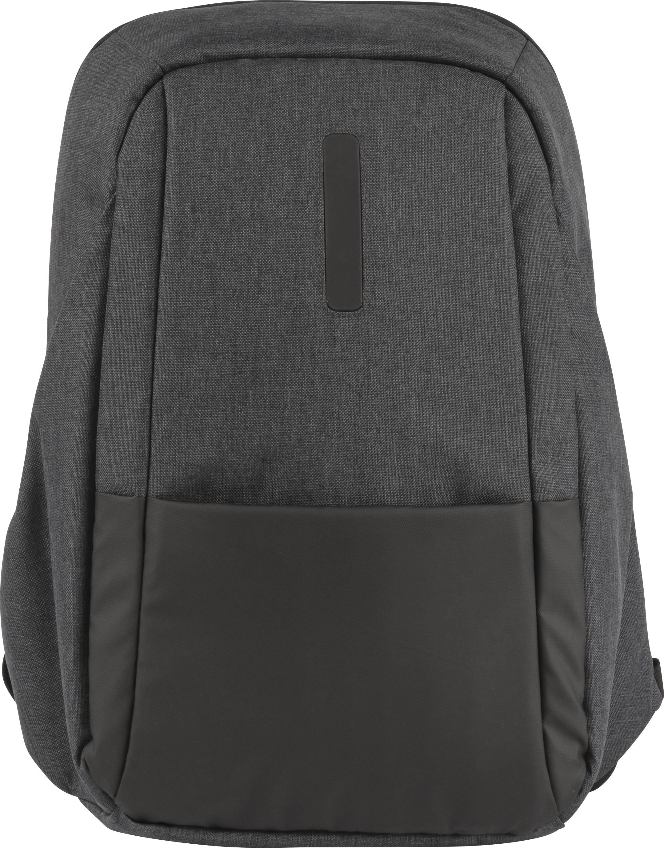 Sac à dos pour ordinateur portable Aliza – Plastique – 30 x 45 x 13 cm, noir