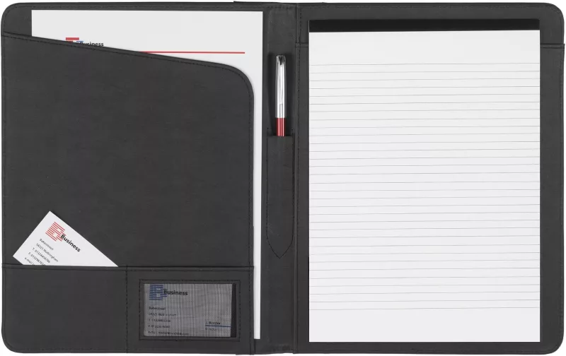 Folder Frederick – Bonded leather – A4, black