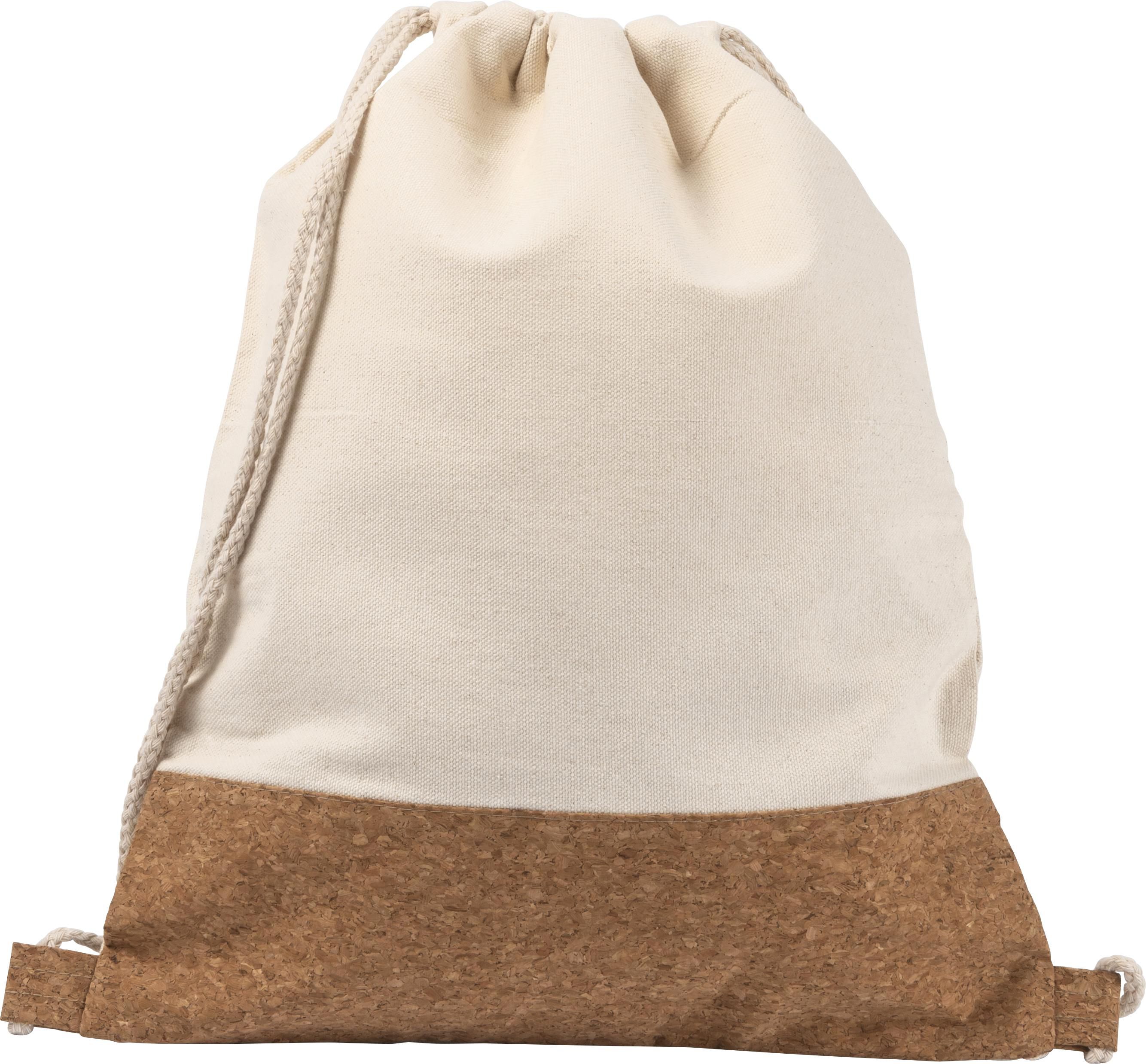 Rucksack Tianna – Cotton 250 g/m² – Cork – 1.2 l, khaki