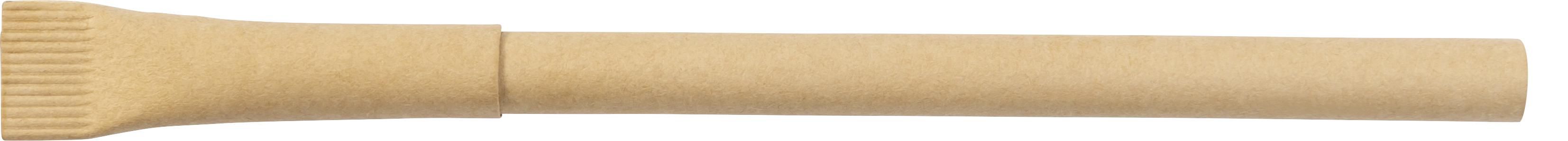 Kugelschreiber Madalena – Karton, braun