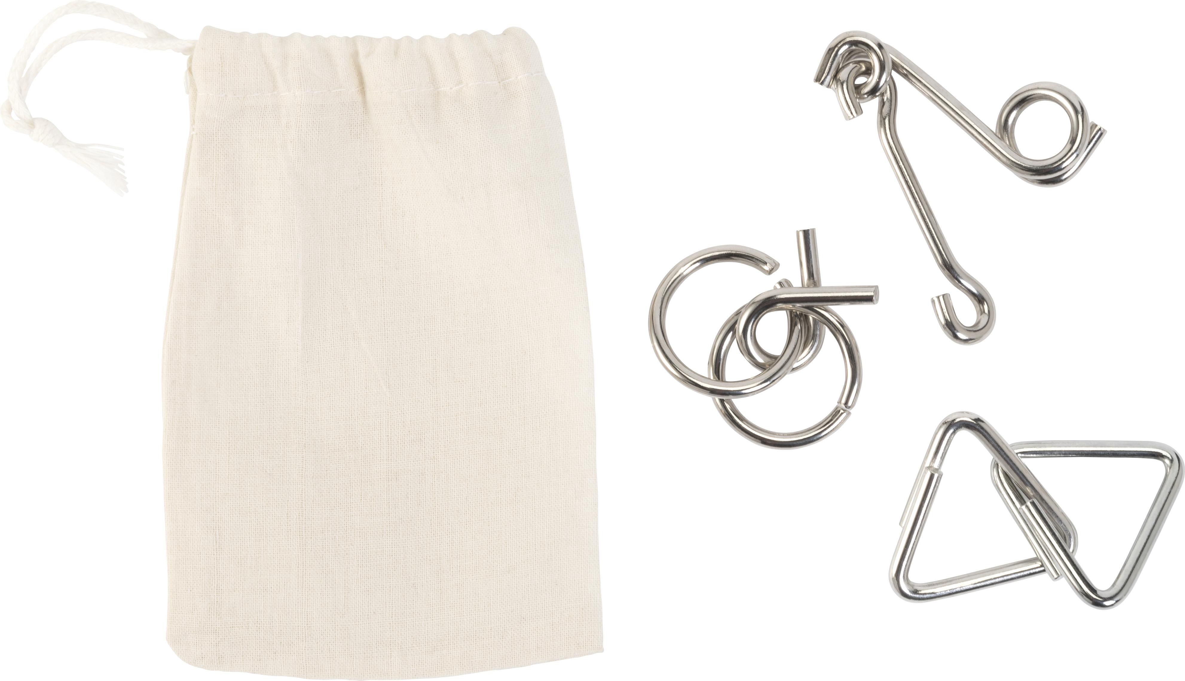Games pouch Nilo – Cotton – 3 items, khaki