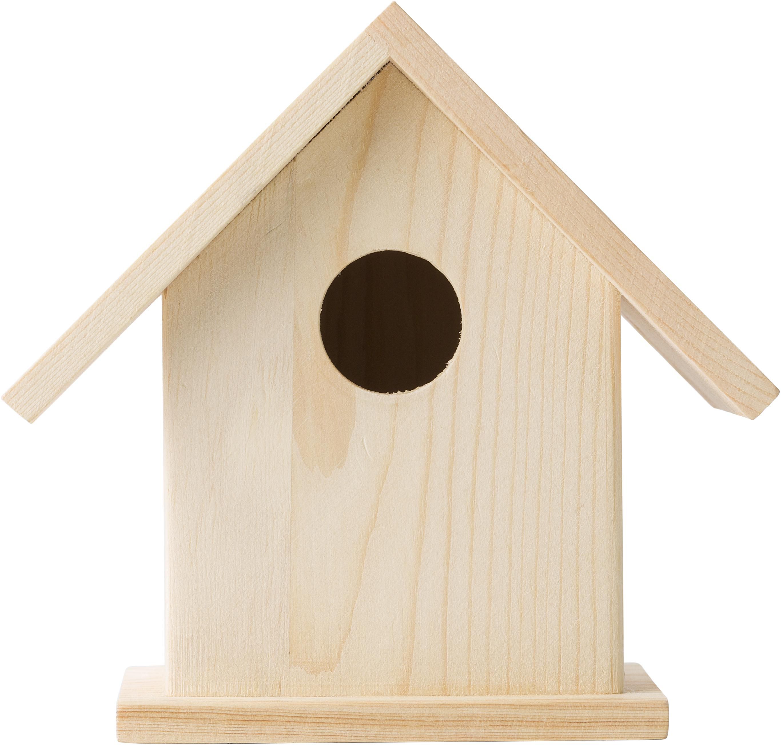 Vogelhaus Wesley – Holz – Malset, braun