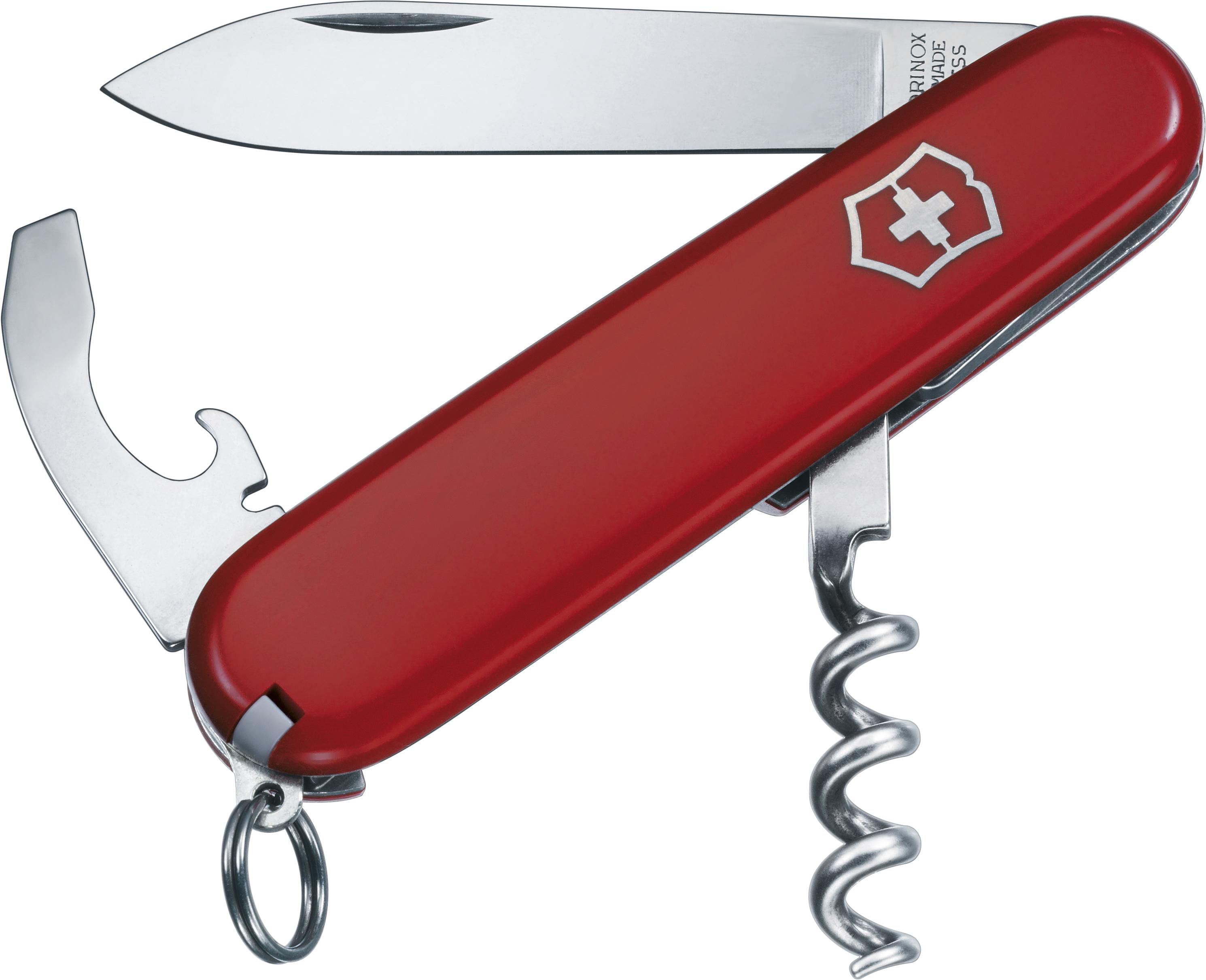 Victorinox couteau de poche Waiter – 9 fonctions, rouge