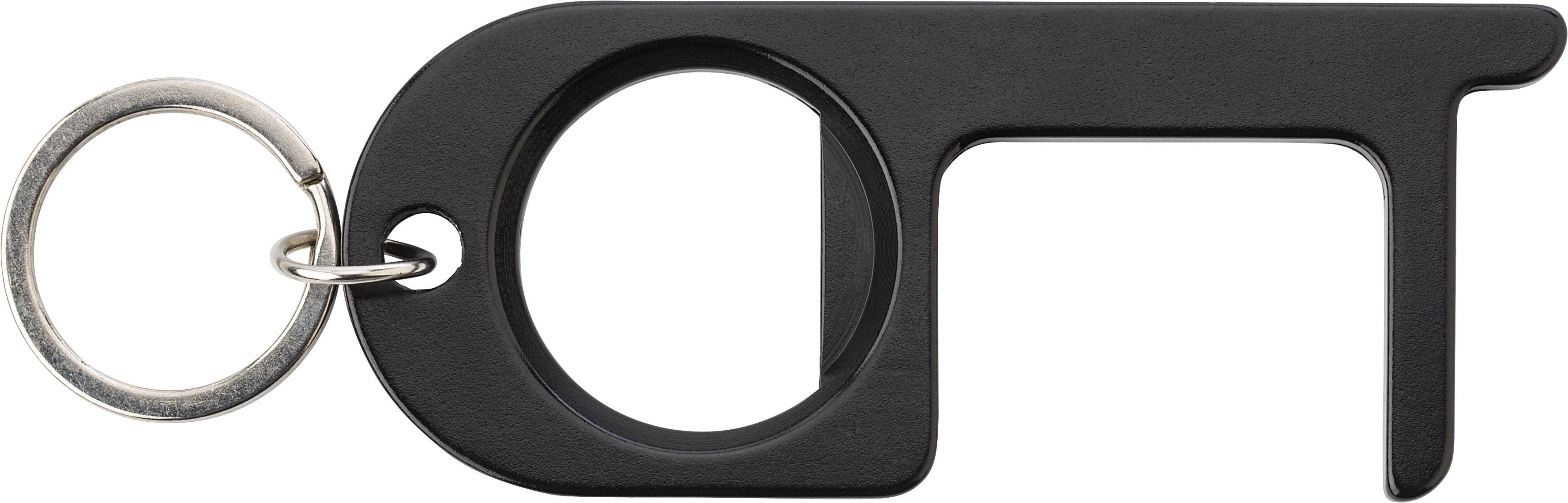 Door opener with bottle opener Jada, black