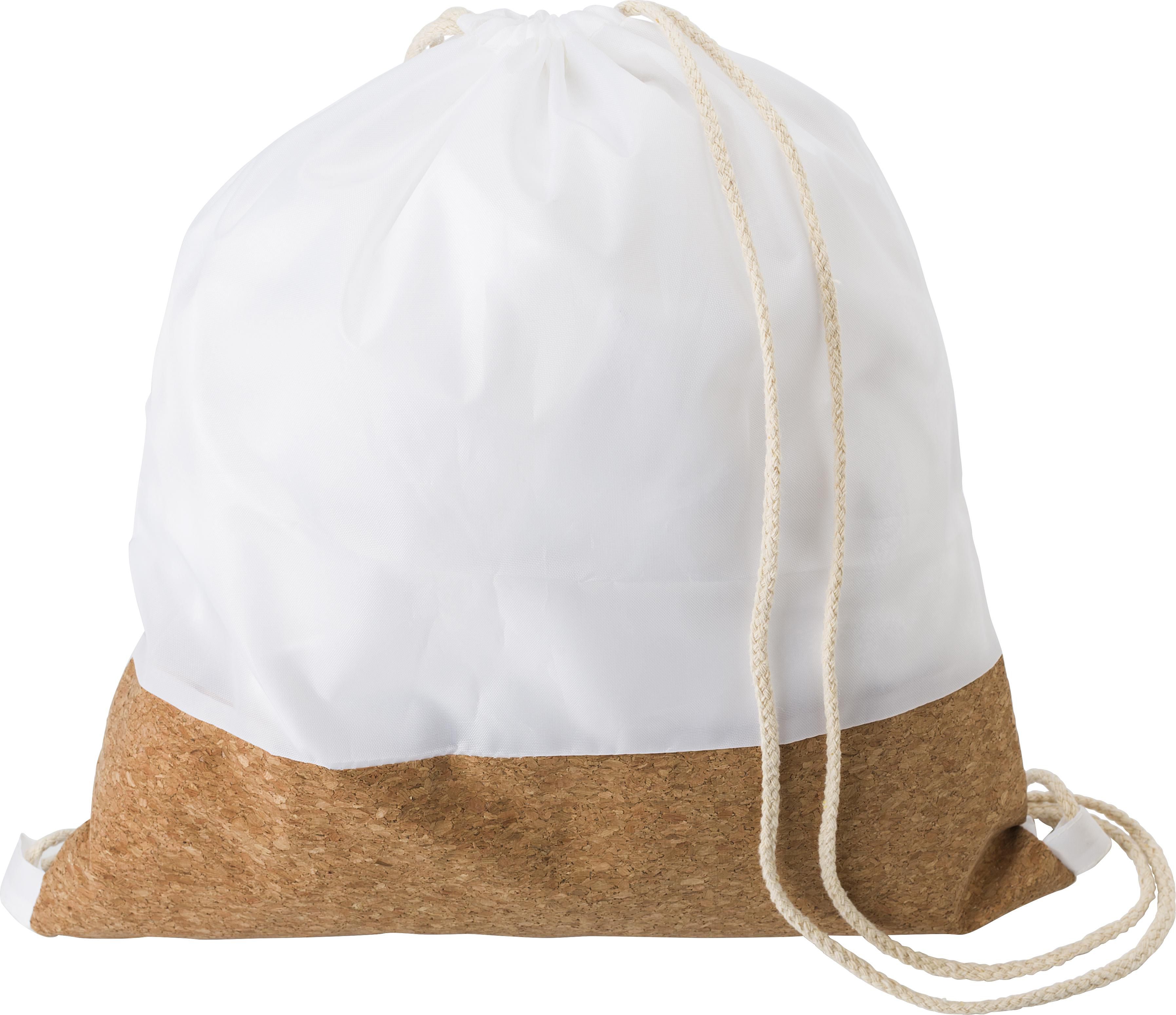Turnbeutel Elodie – Kordelzug – 3 l, weiß