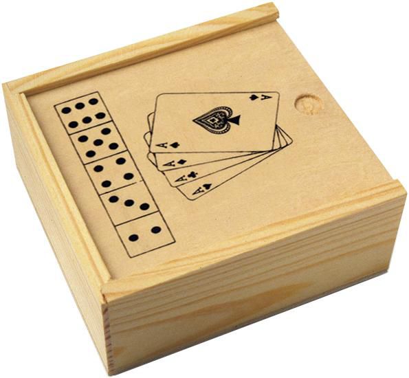 Game set Myriam – Wood, custom/multicolor