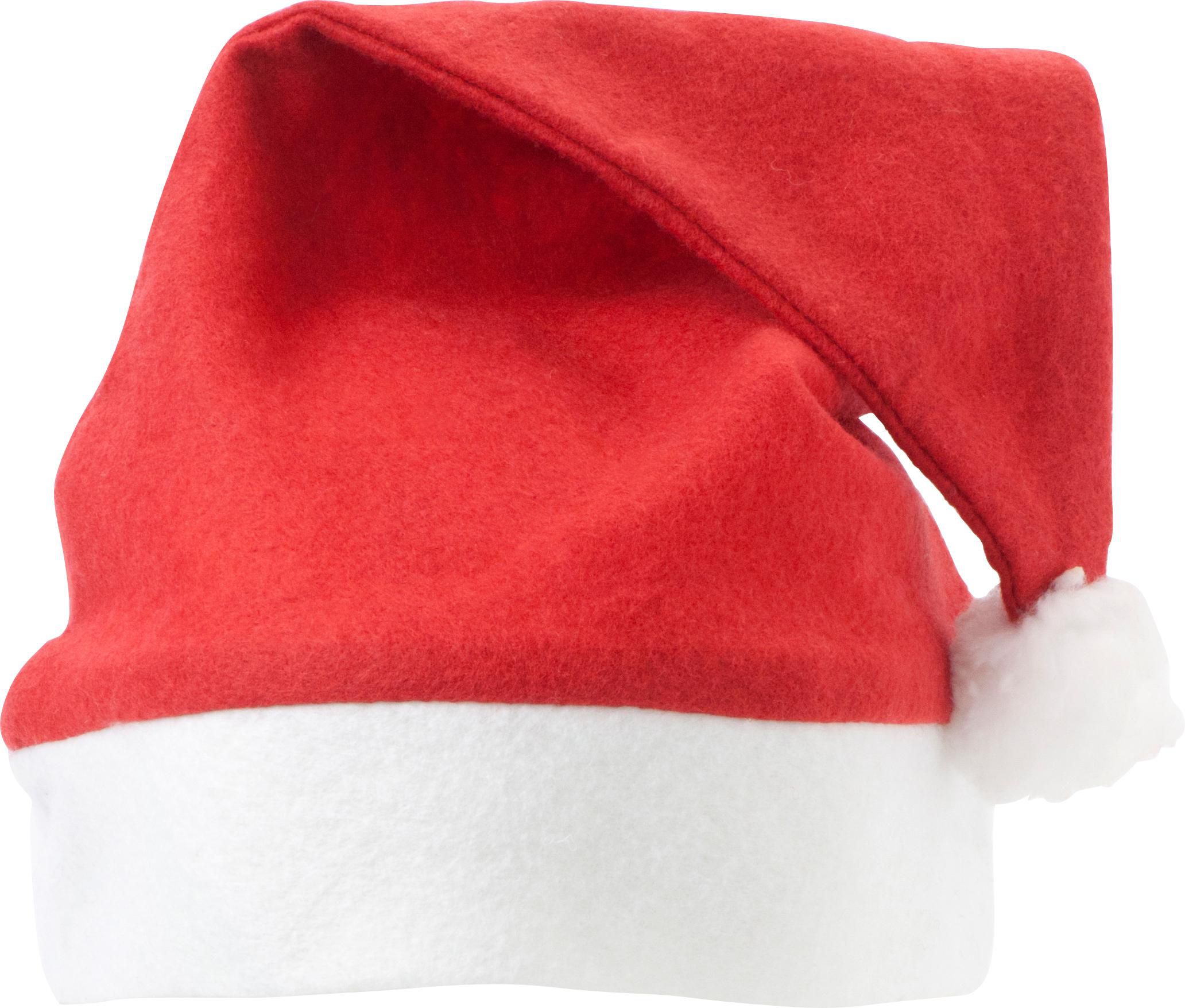 Weihnachtsmütze Rudolf – Filz, rot