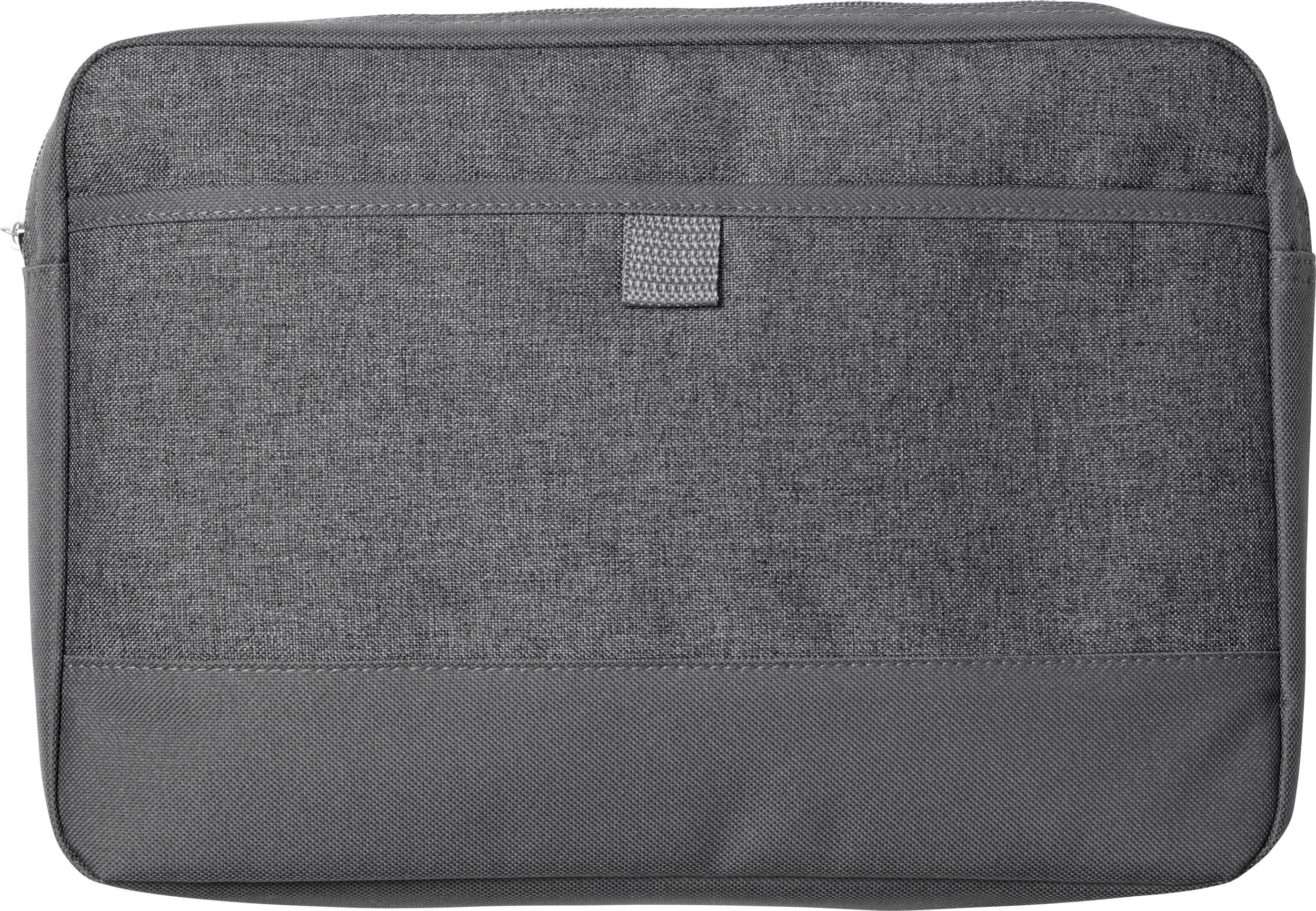 Laptop bag Leander – Polycanvas – 13" – 1.5 l, grey