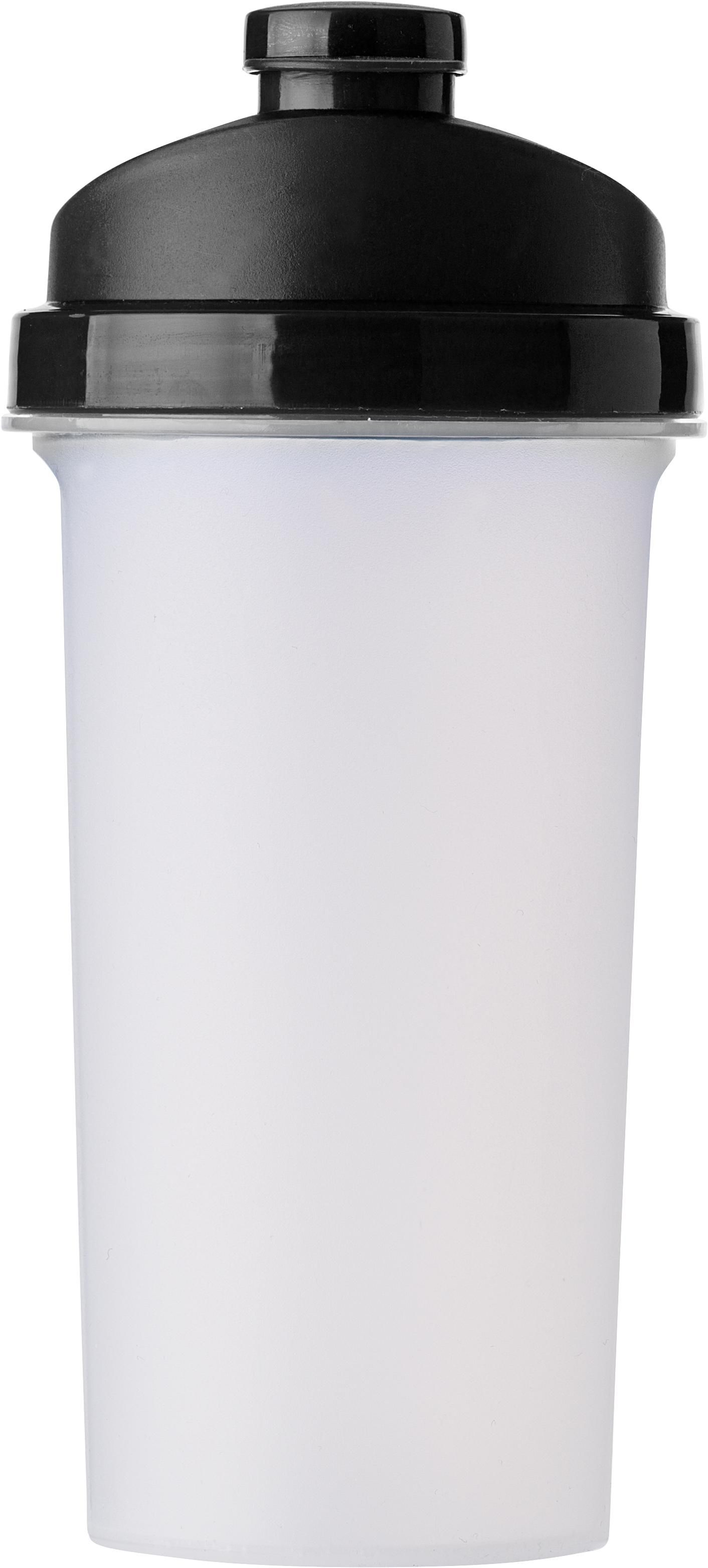Protein shaker Talia – Plastic – 700 ml, black