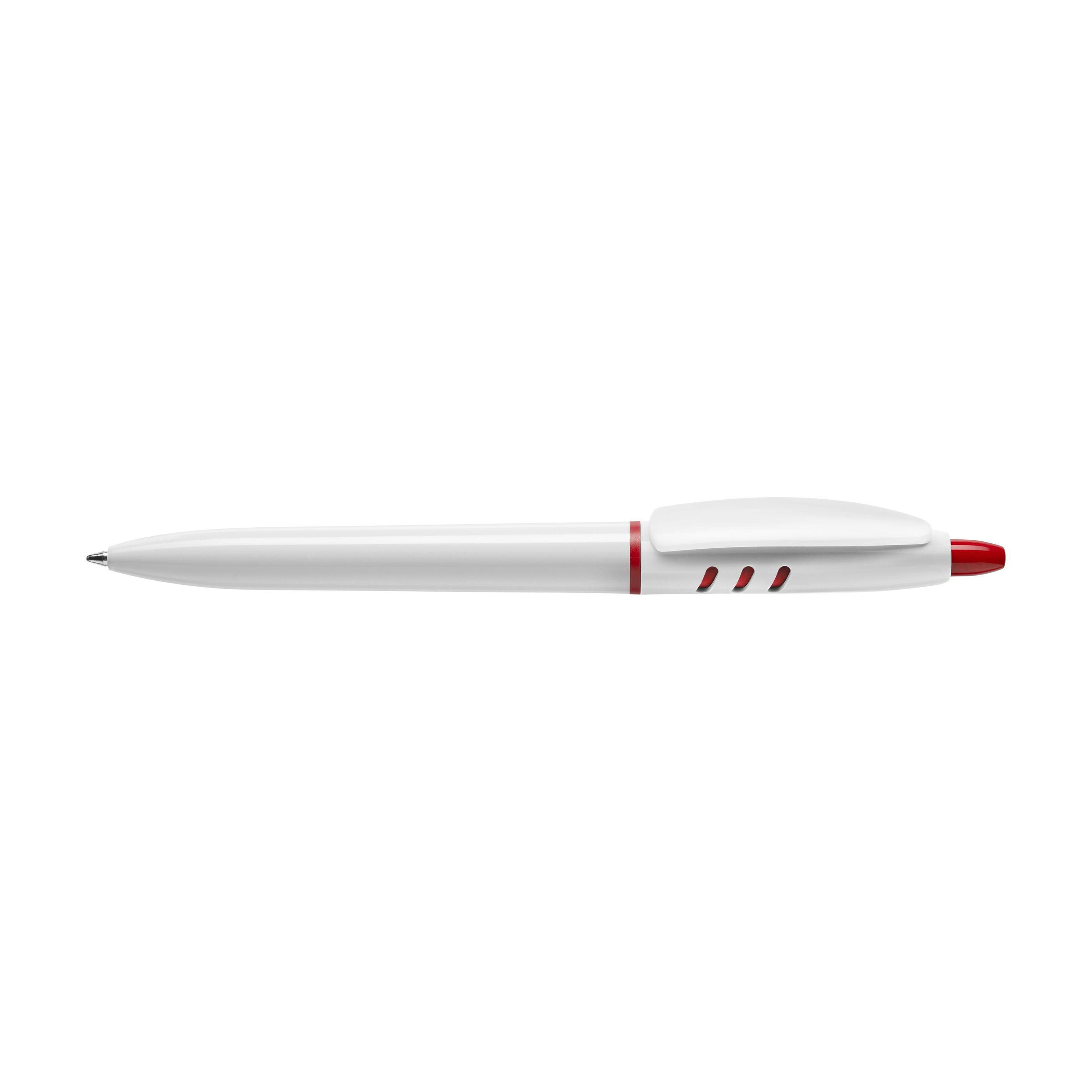 Stilolinea S30 ballpen, white/red