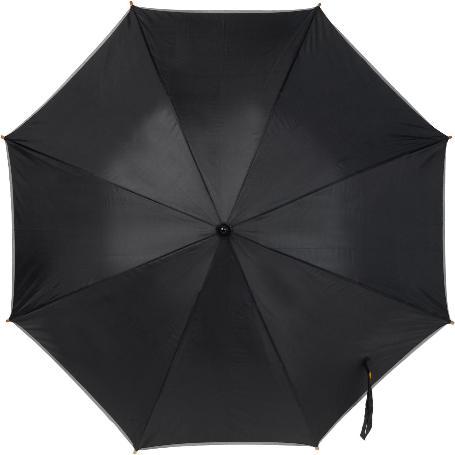 Parapluie Carice – Automatique – Réfléchissant, noir