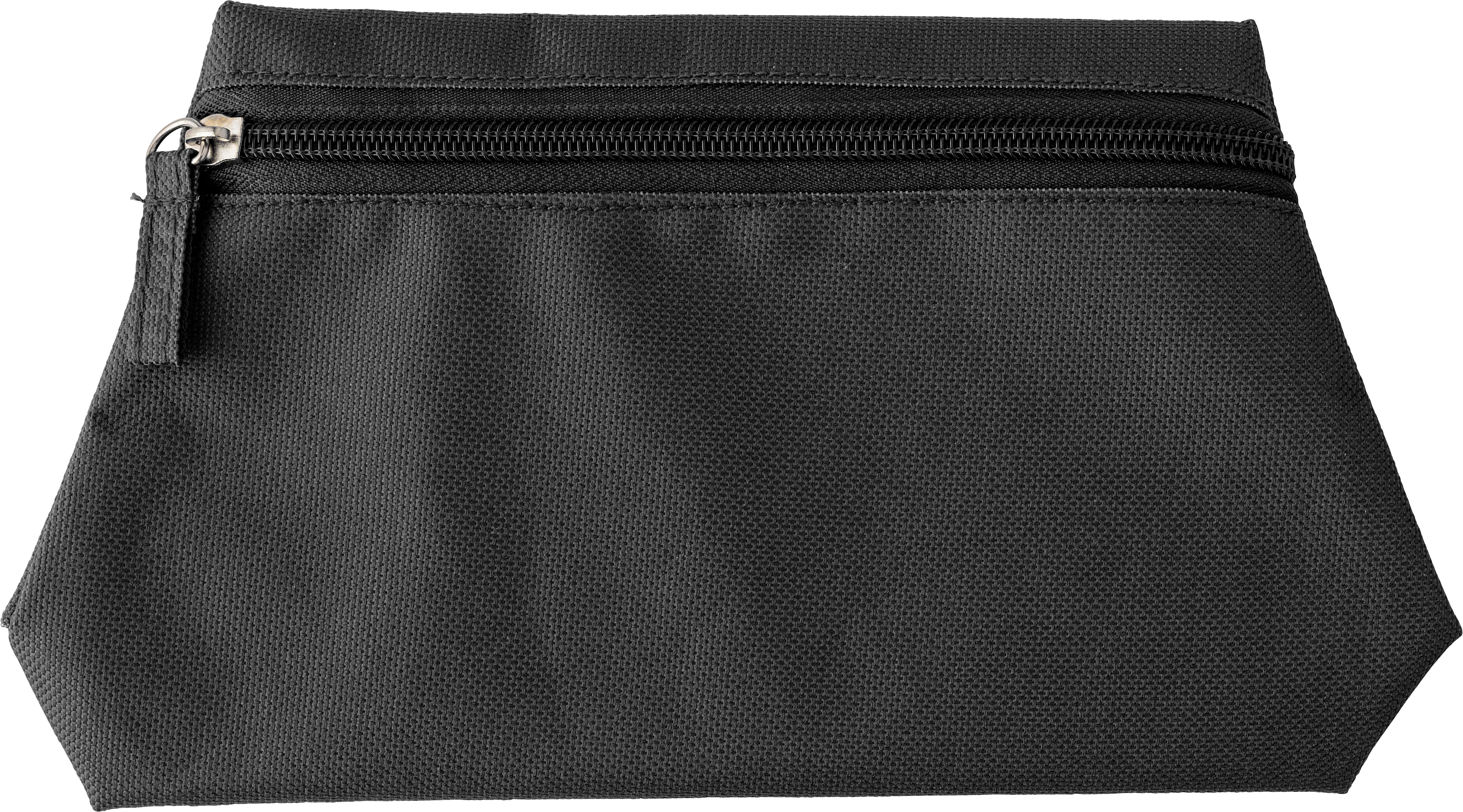 Kulturbeutel Bonnie – Polyester 600D, schwarz