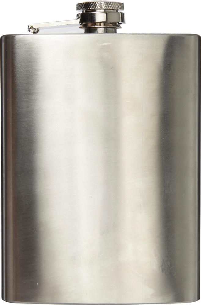 Flachmann Benedict – Edelstahl 304 – 240 ml, silber