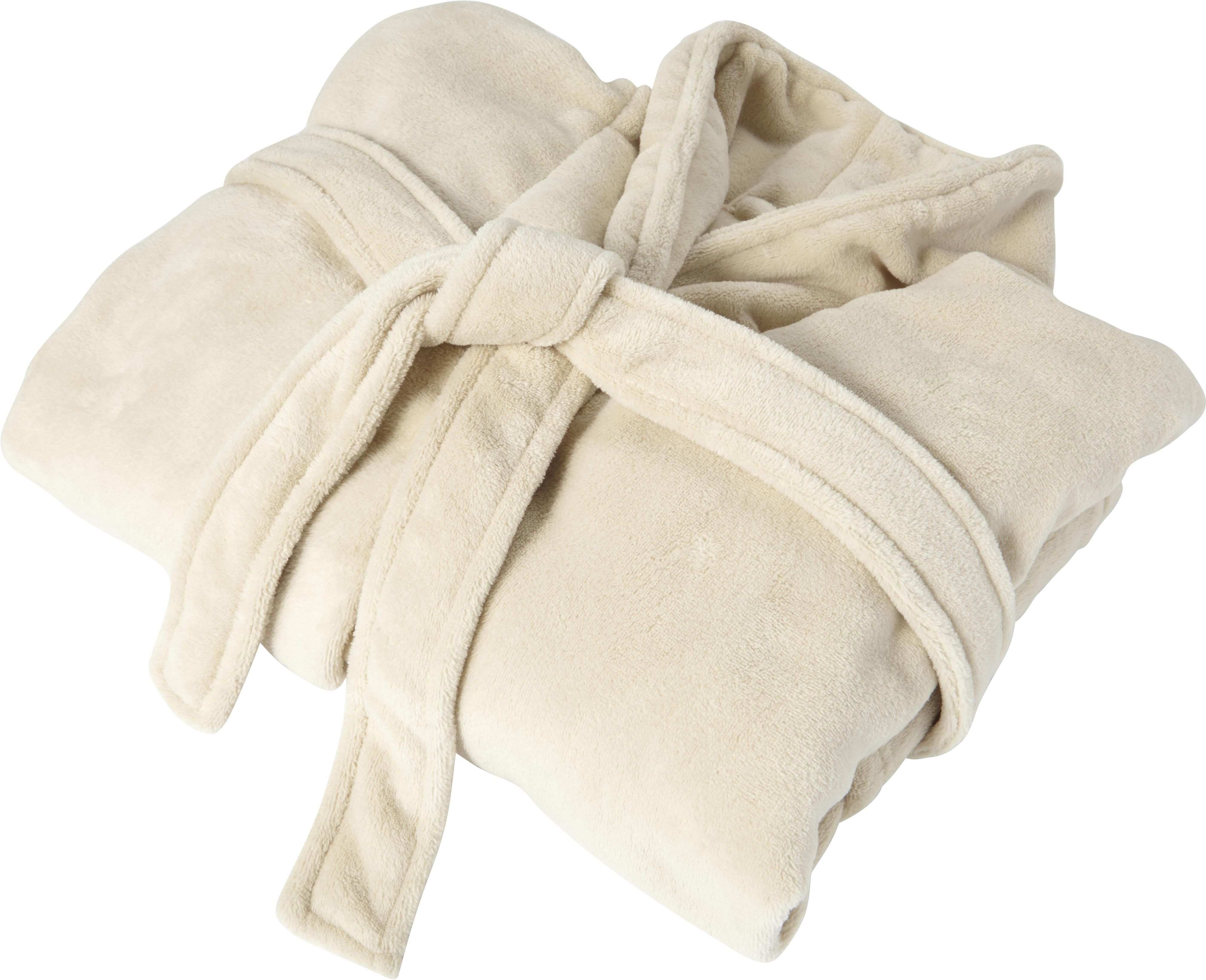 Peignoir Derek – Polaire, beige