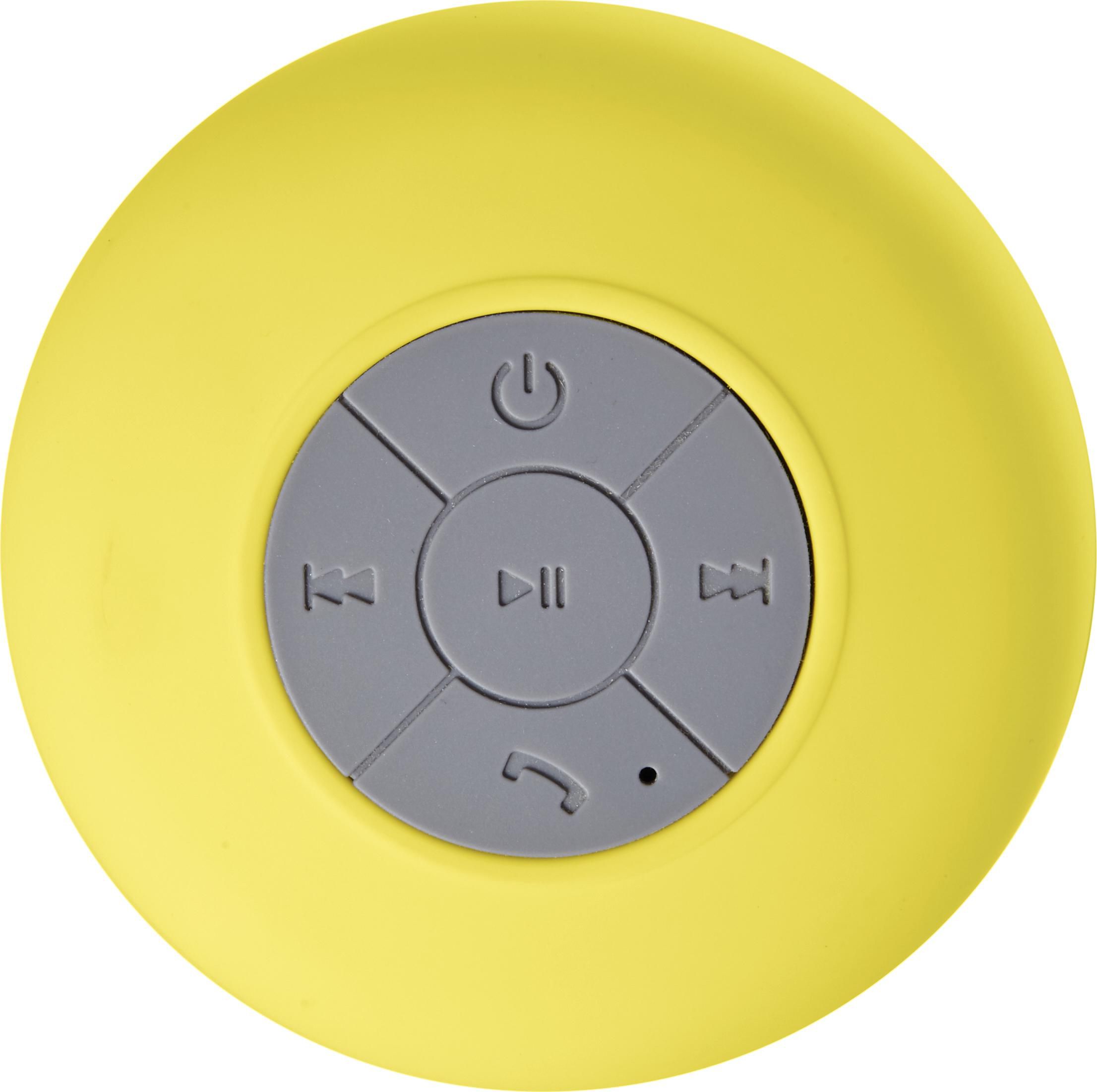 Enceinte sans fil Jude – Étanche, jaune