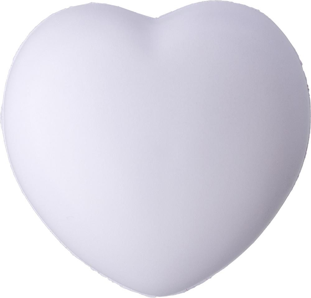 Stressball Sia – Herz, weiß
