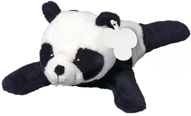 Plush panda Leila – 19 cm, black/white