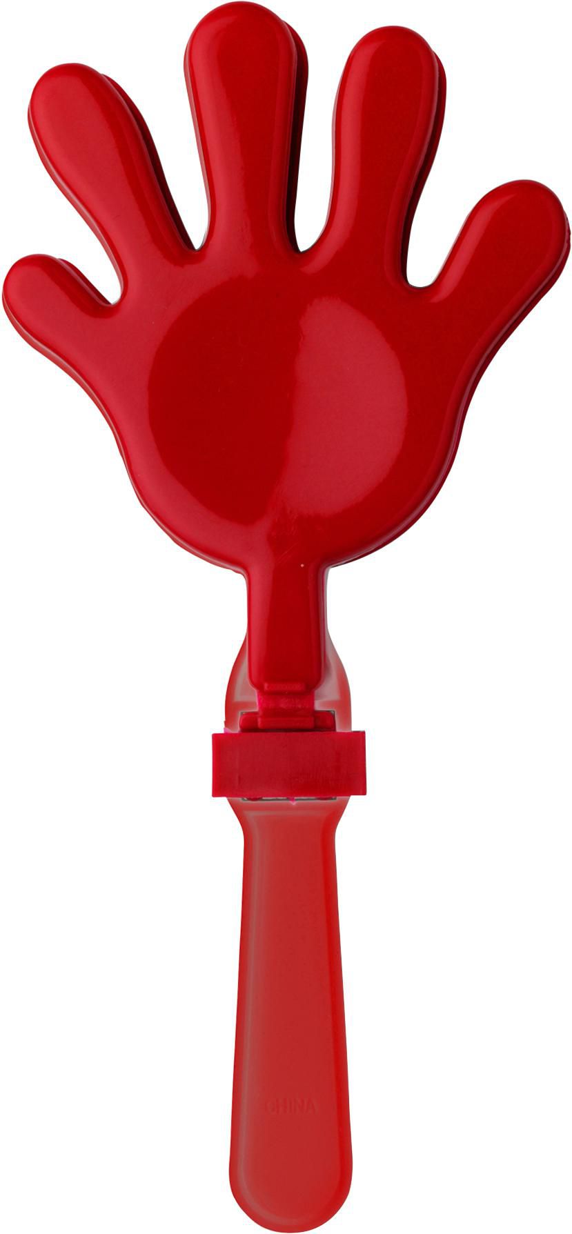 Claqueur Boris – Plastique, rouge