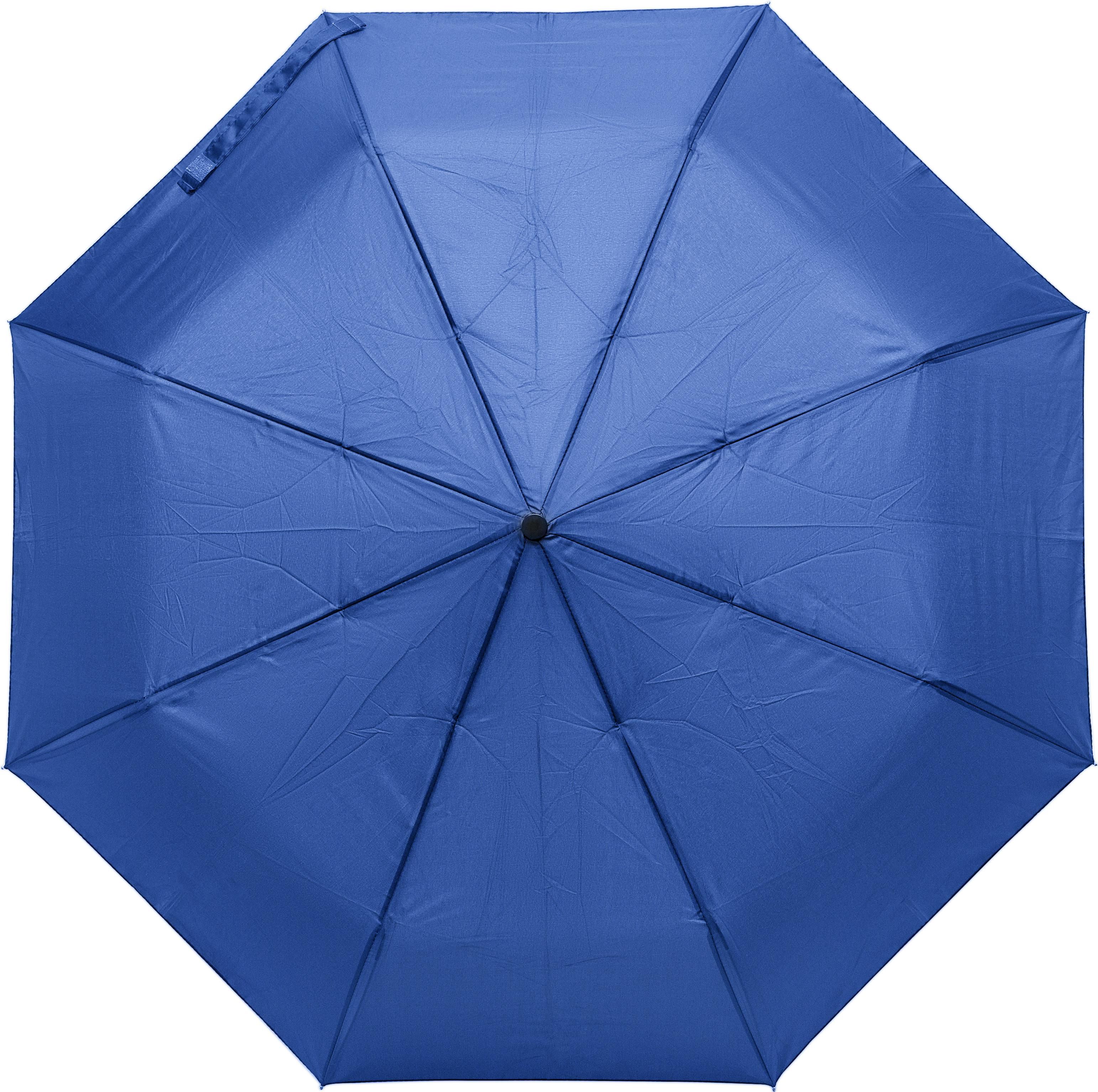 Umbrella Conrad – Pongee – Foldable – 21 inch, blue