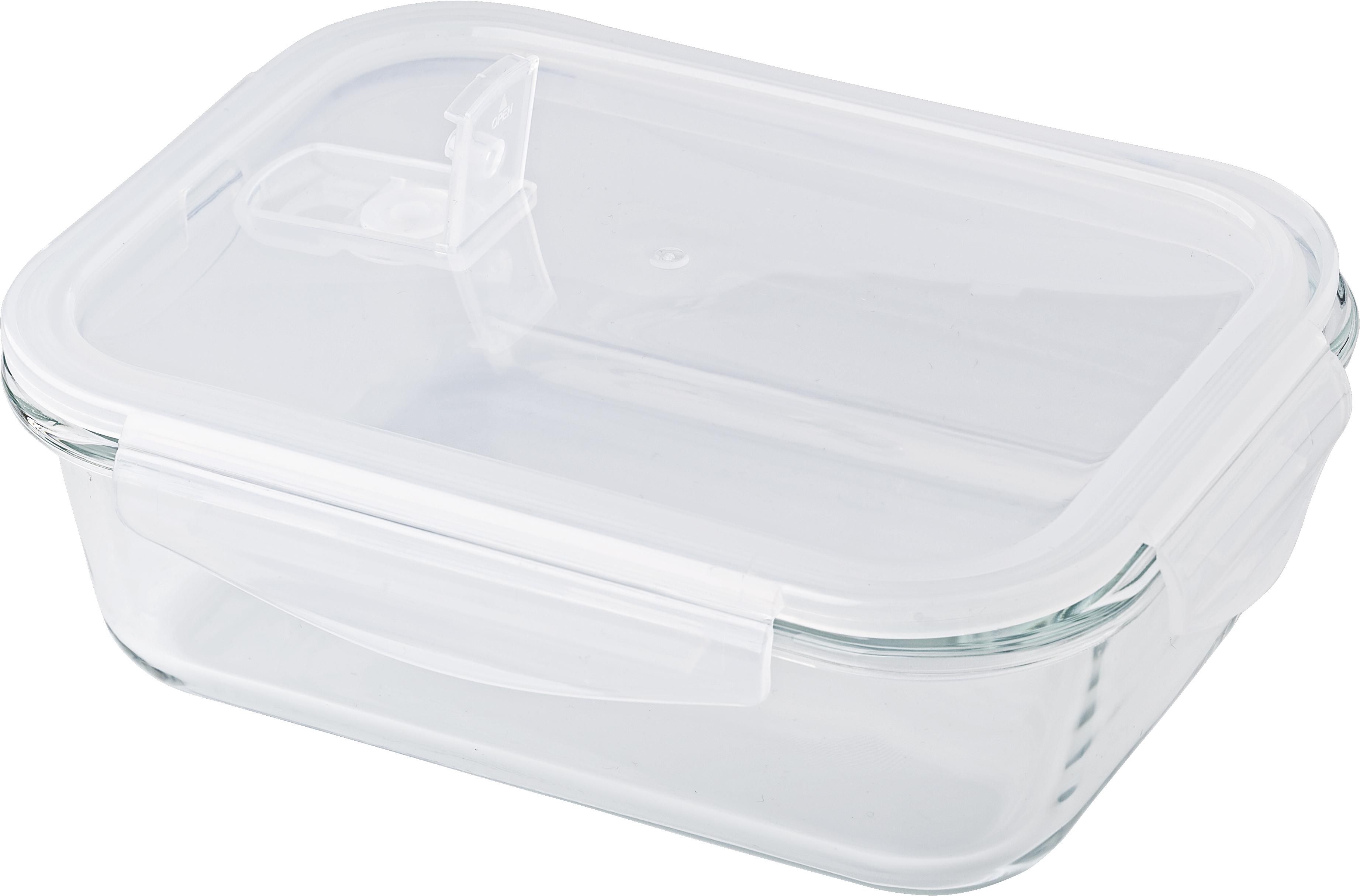Lunchbox Jack – Borosilikatglas – 1 l, transparent