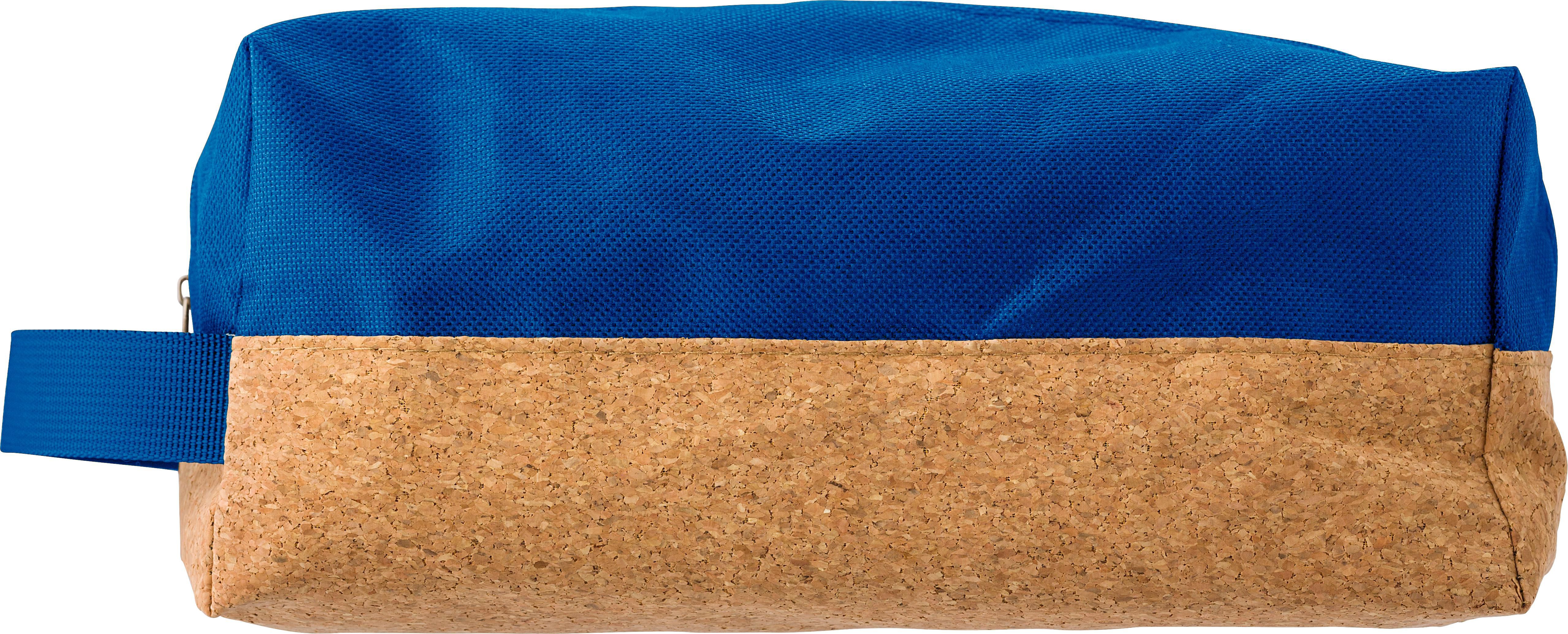 Kulturtasche Lynn – Kork – 600 ml, blau