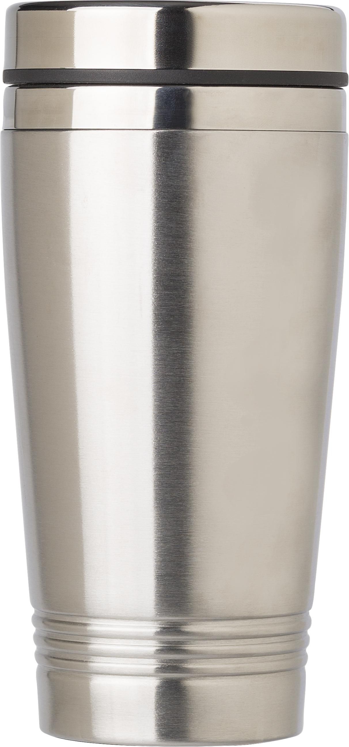 Drinking mug Velma – Stainless steel – Double-walled, silver