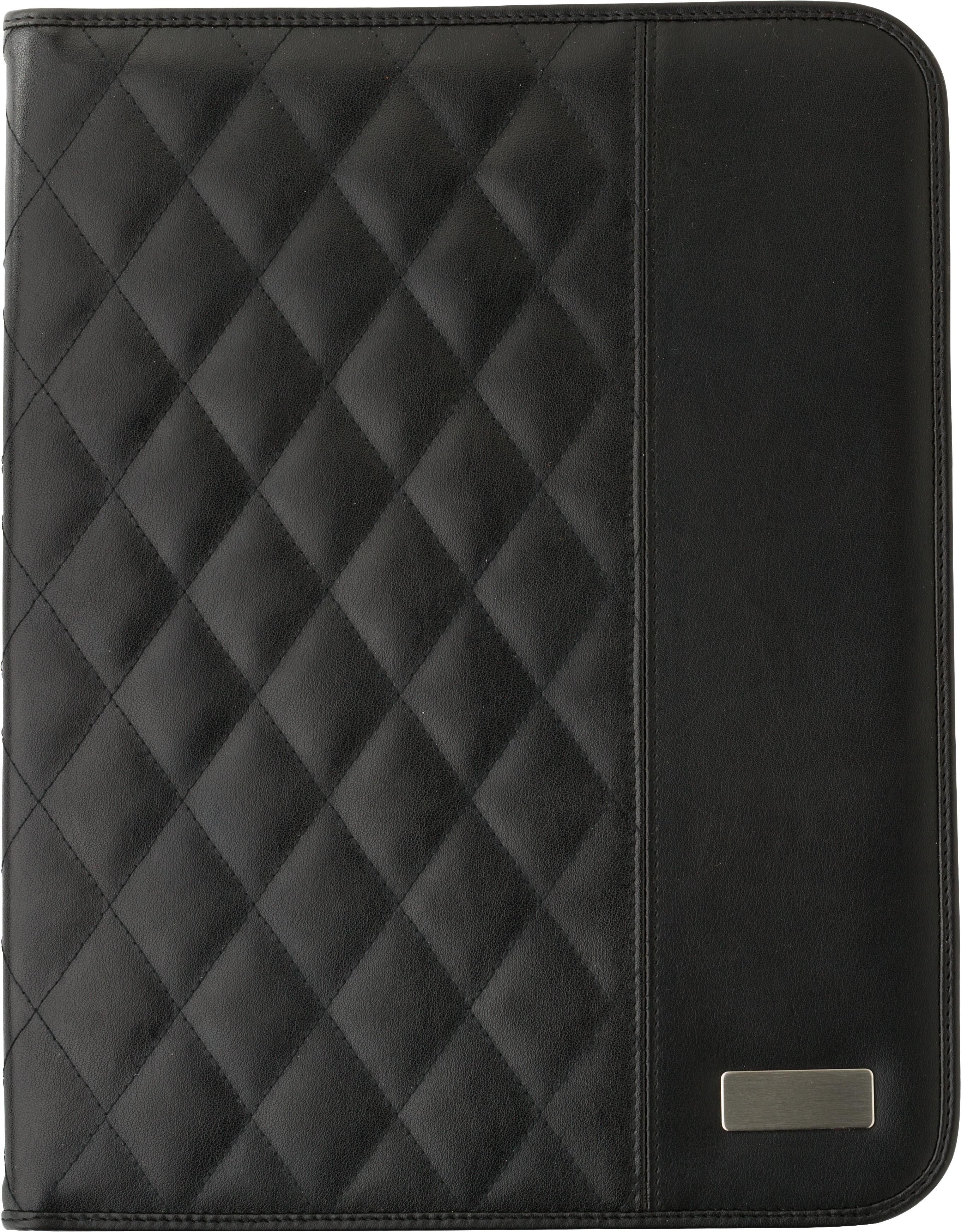 Writing folder Gitta – A4 – Padded, black