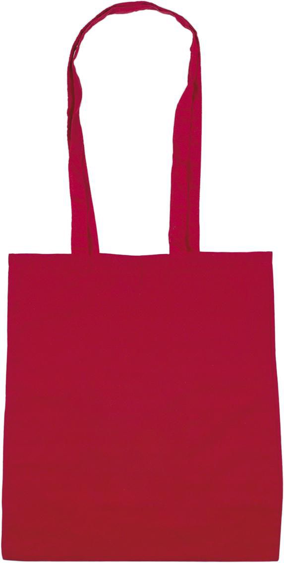 Baumwolltasche Terry – 10,5 l, rot