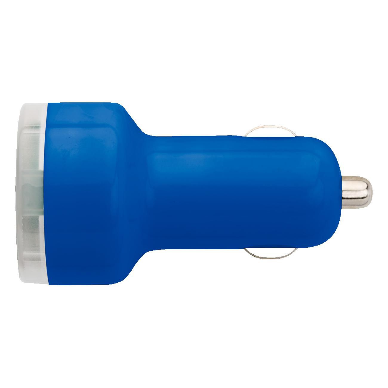 KFZ-Ladeadapter – 2 USB-Anschlüsse, kobaltblau