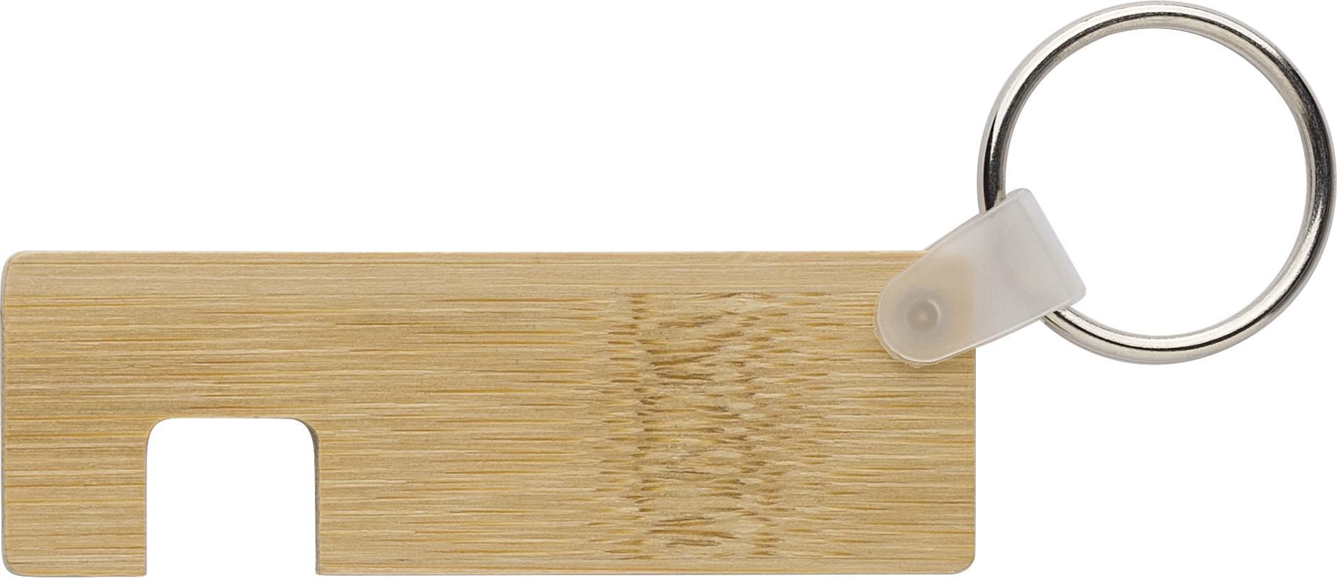 Porte-clés Orlando – Bambou, brun