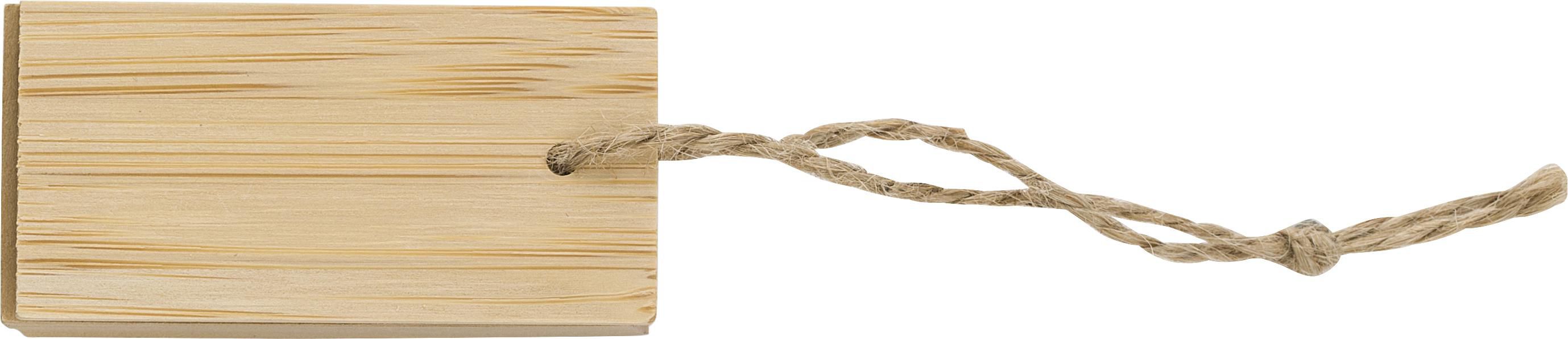 Notizblock Kingston – 80 Blatt, braun
