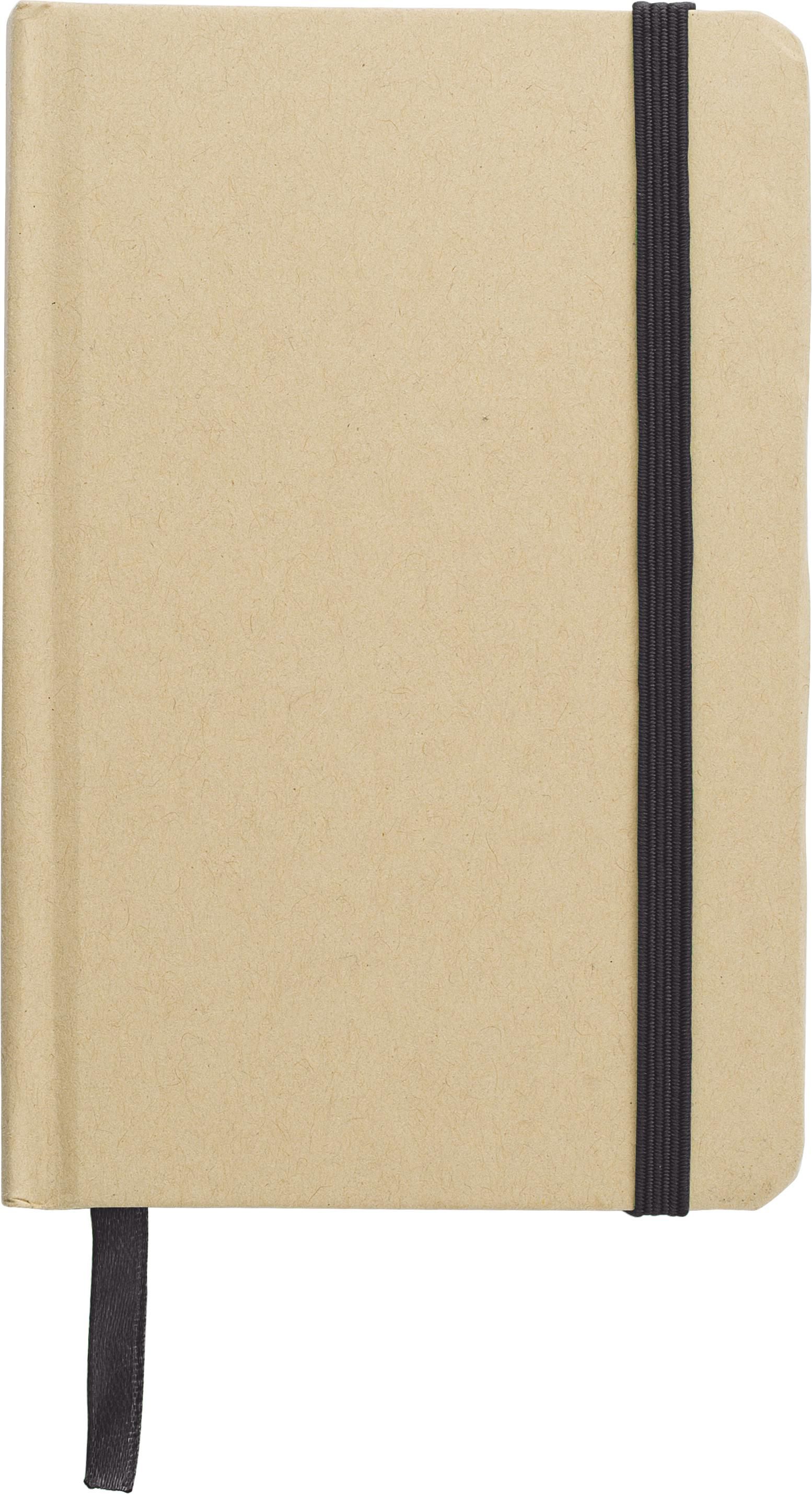 Notizbuch John – A6 – Liniert, schwarz