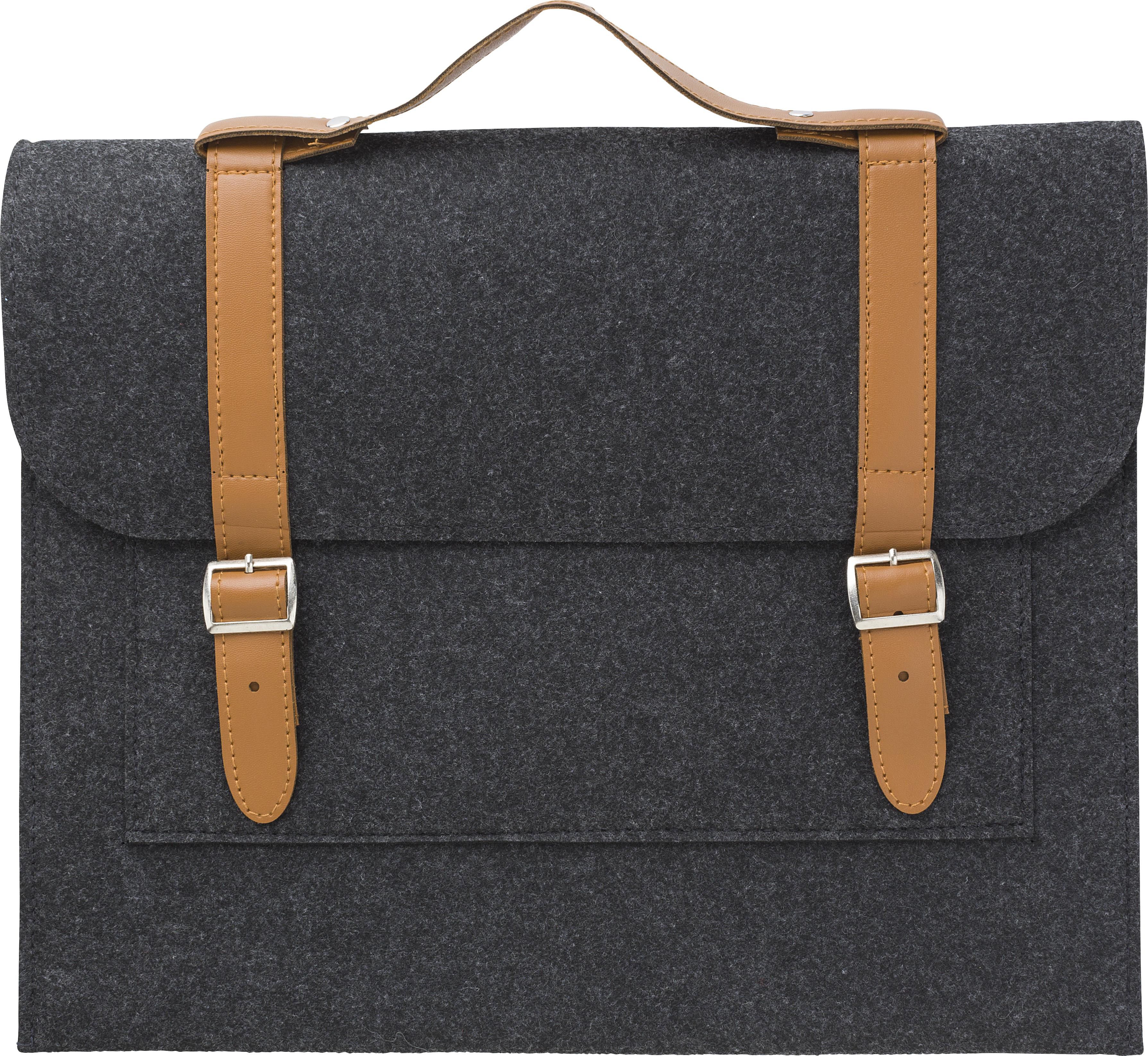 Porte-documents Amelia – Feutre, gris