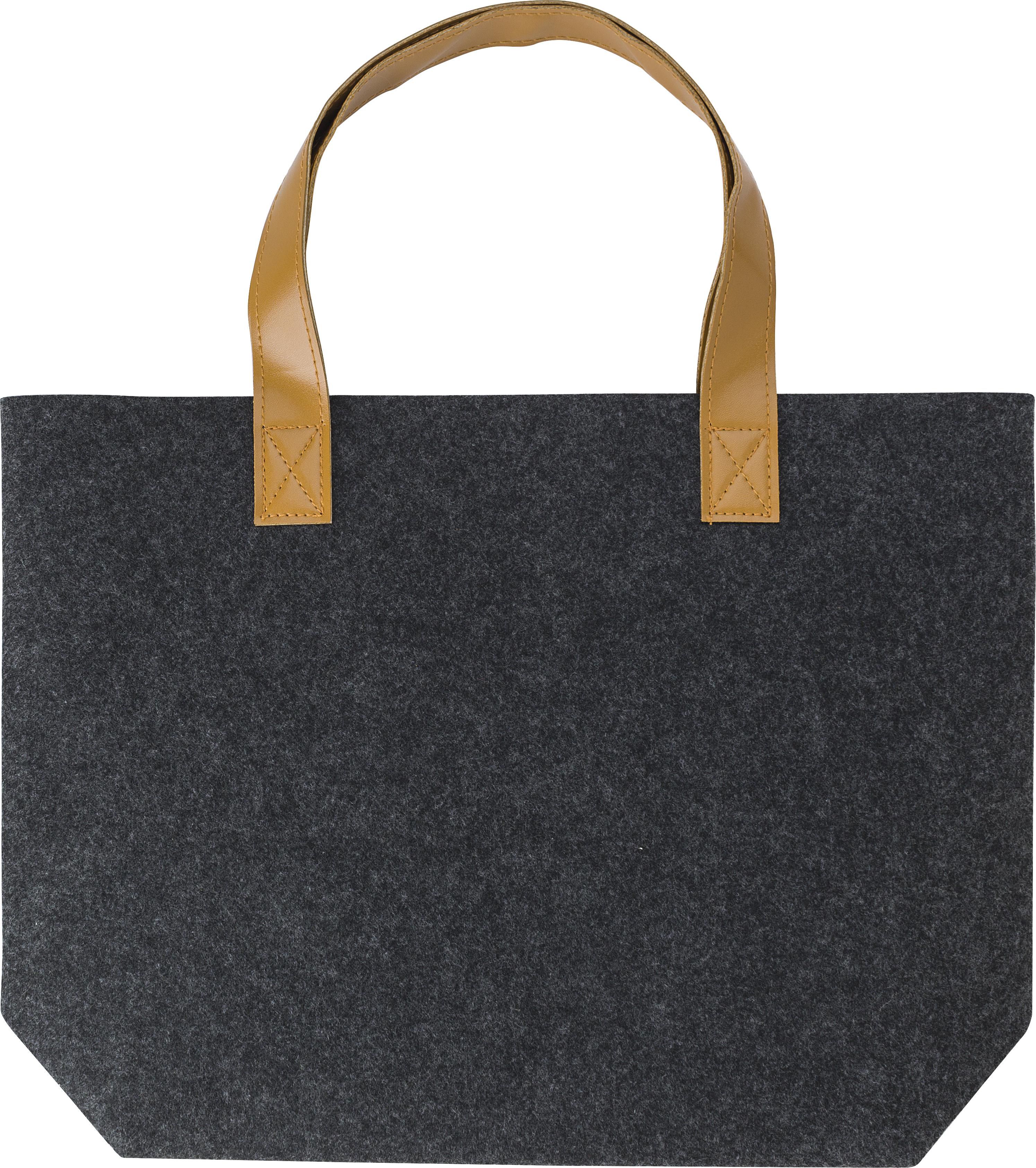 Sac shopping Hunter – Feutre – Longues anses, gris