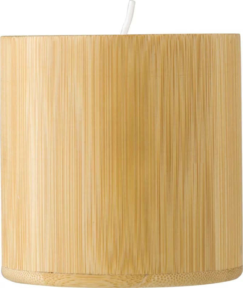 Kerze Eli – Bambus, braun