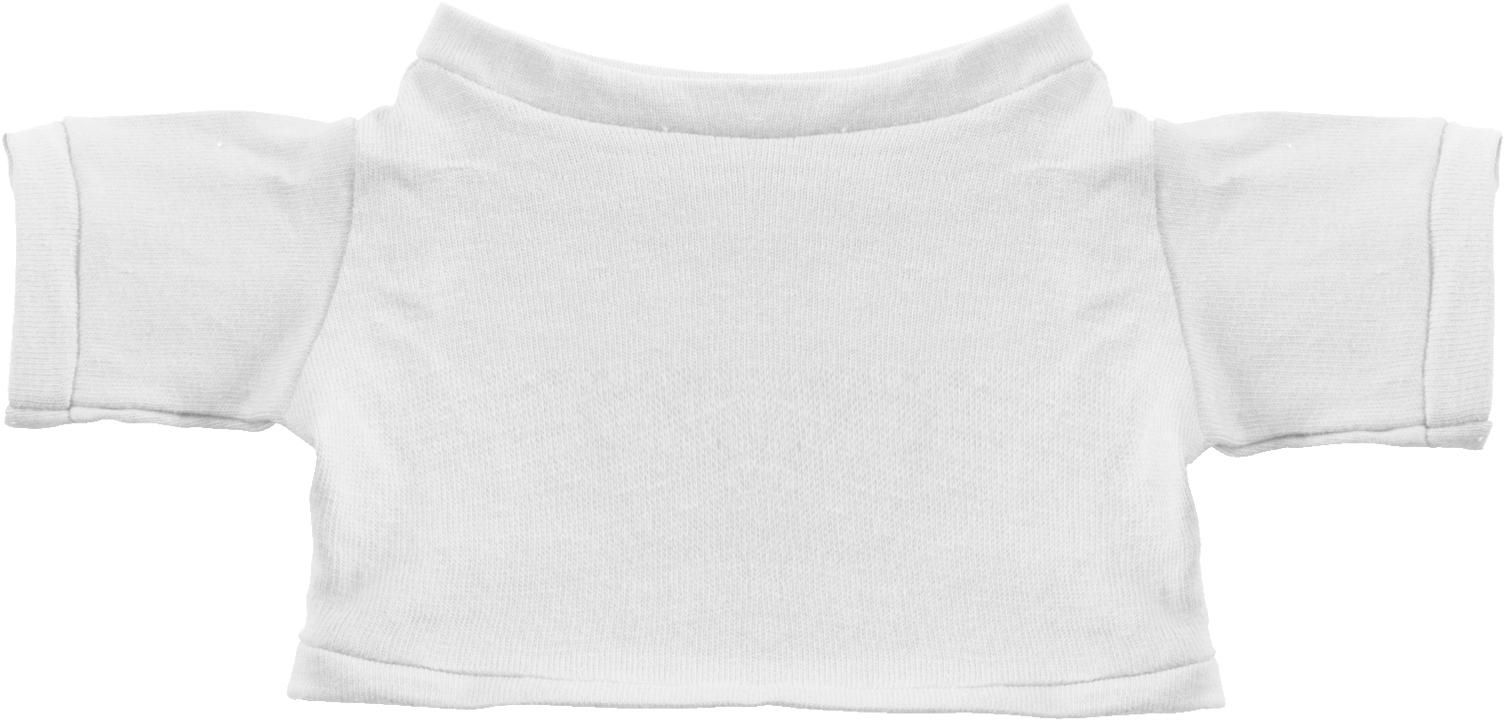 T-shirt pour peluche Viviana – Coton, blanc
